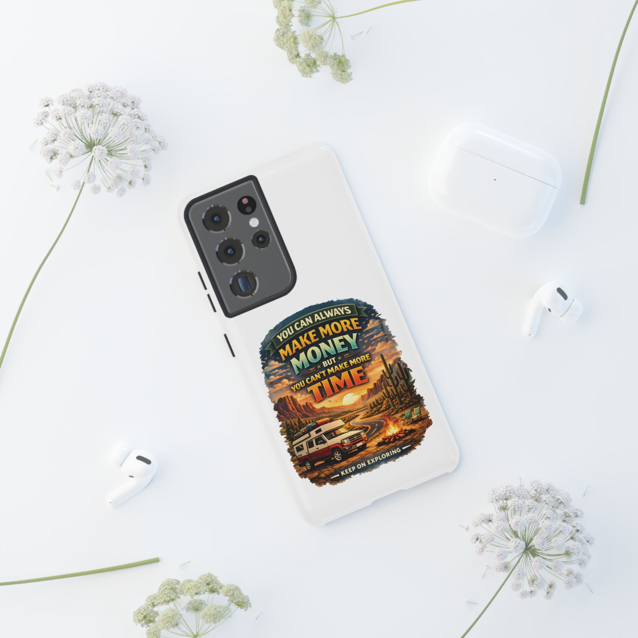 Phone Case — "You Can Always Make Money" (Design Scenic-Line)