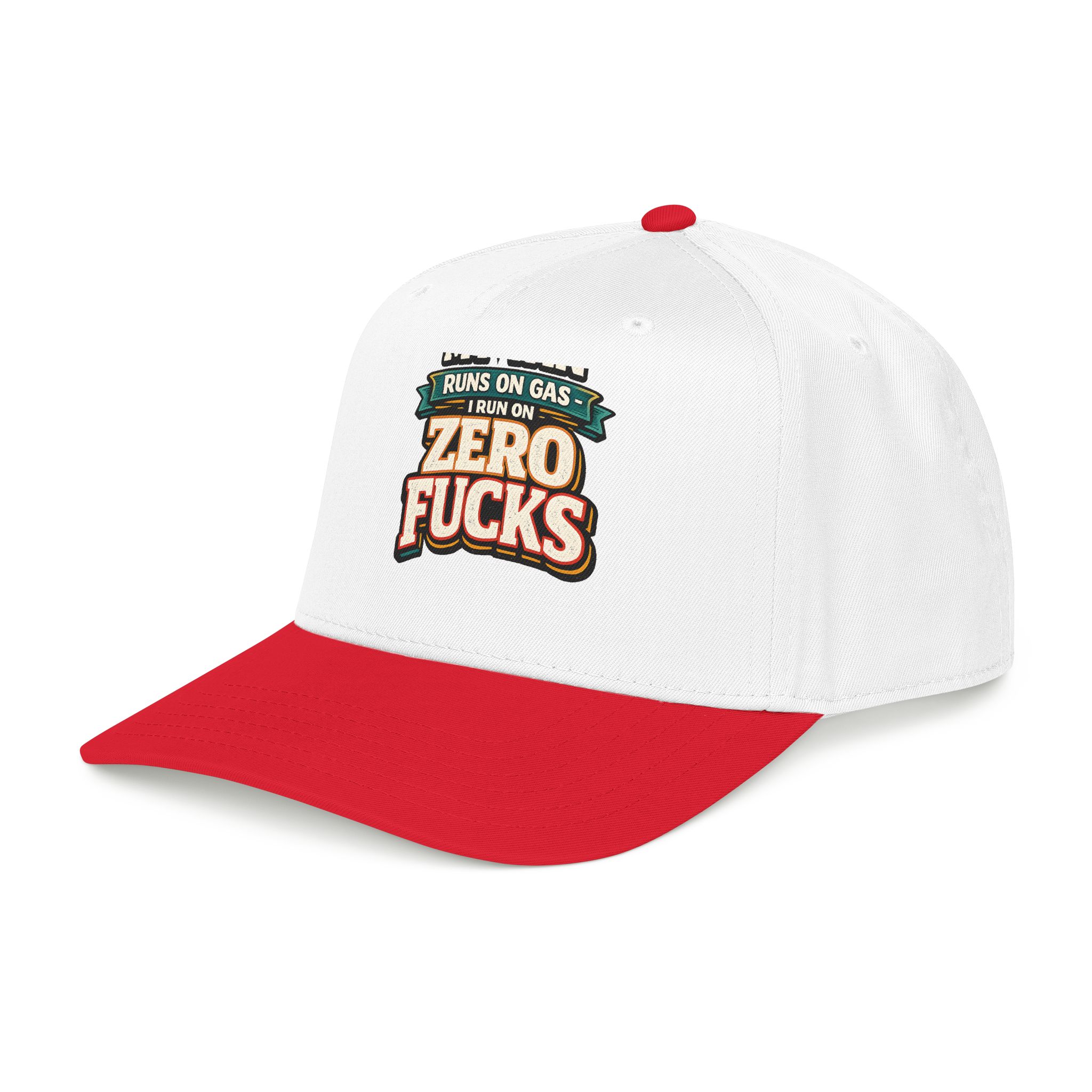 Baseball Cap - "My Van Runs On Gas" Design F**K-Line