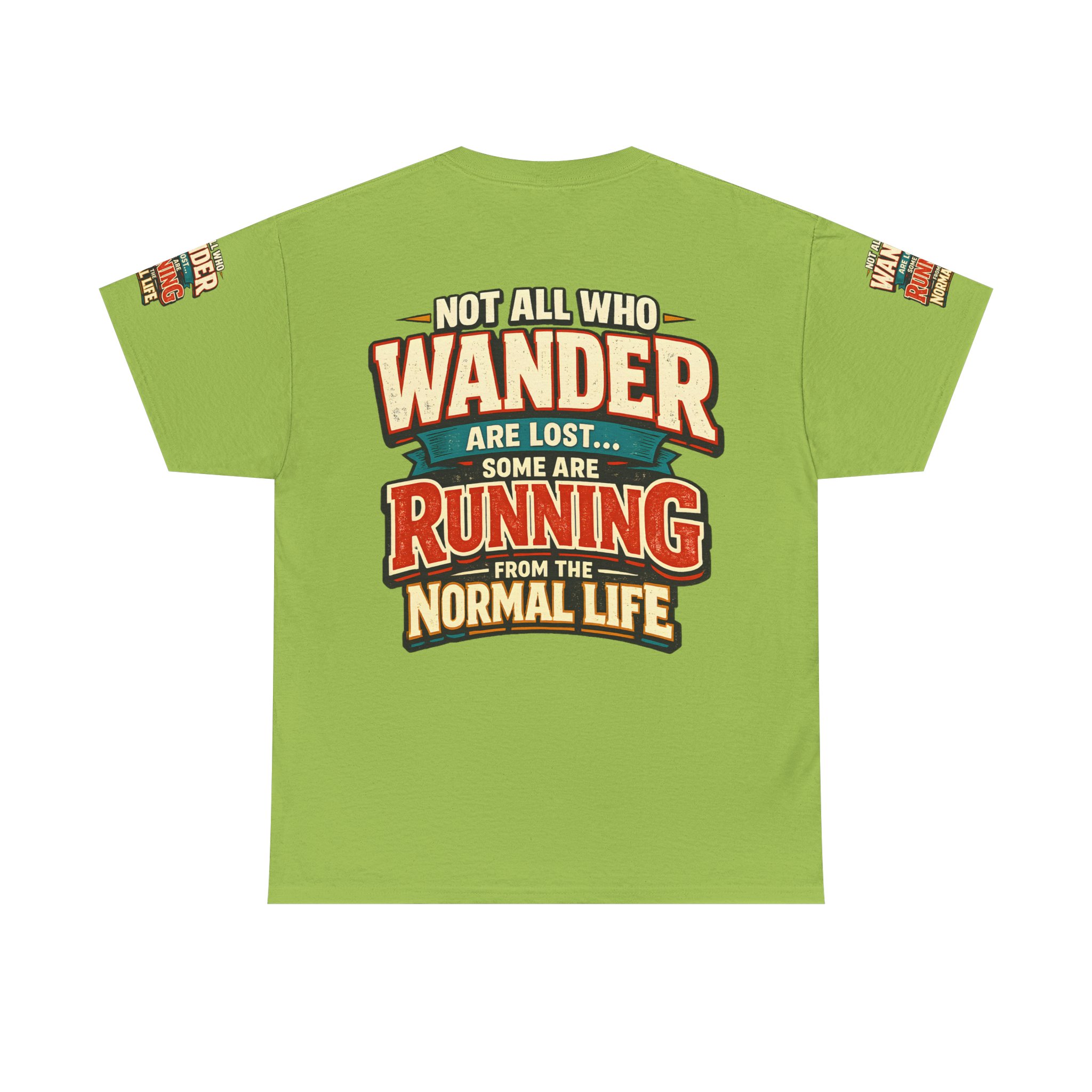 15567672451614533500_2048.jpeg Unisex Heavy Cotton Tee — "Not All Who Wander Are Lost" Design F**K-Line