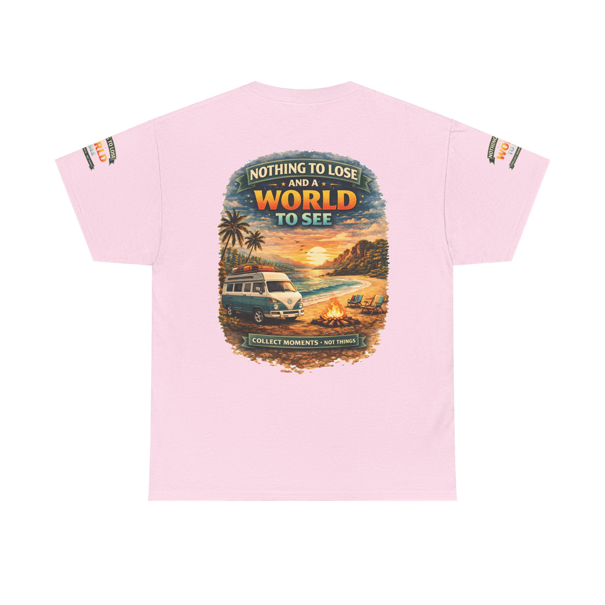 15623378193355010052_2048.jpeg Unisex Heavy Cotton Tee — "Nothing To Lose " Design Scenic-Line