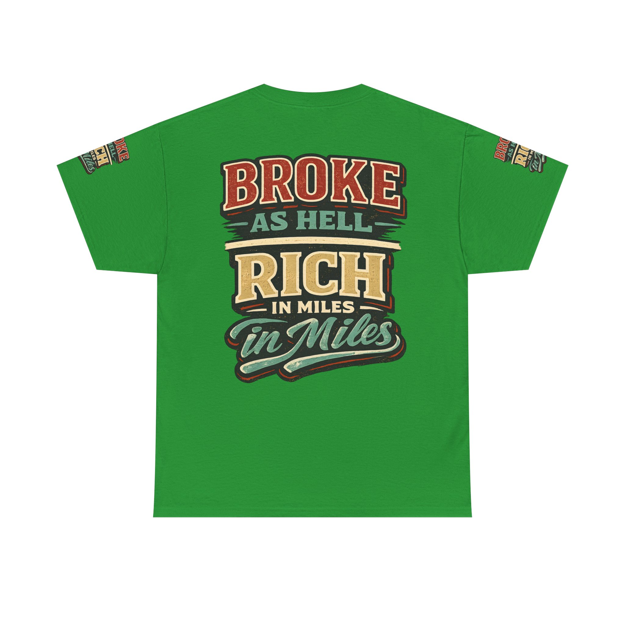 15629285754977611495_2048.jpeg Unisex Heavy Cotton Tee — "Broke As Hell" Design F**K-Line
