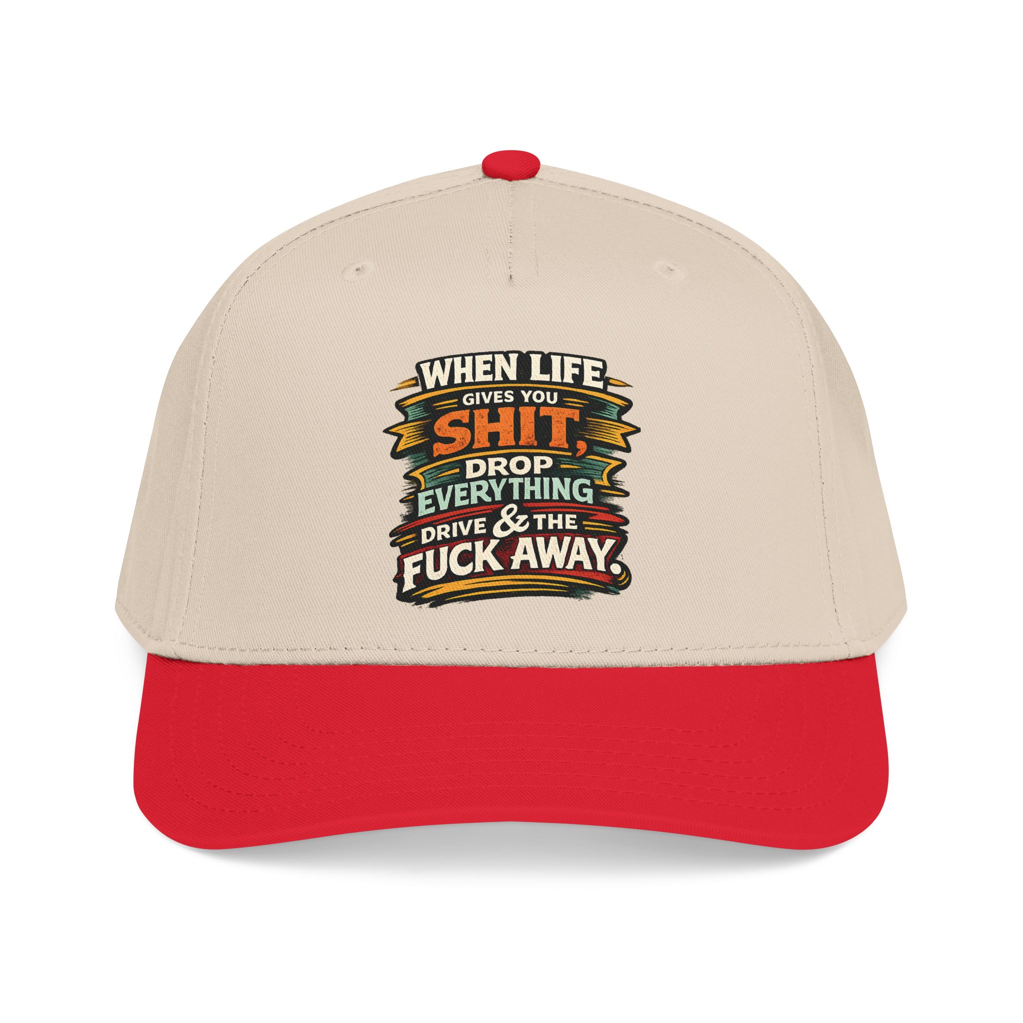 Baseball Cap - "When Live Gives You Shit" Design F**K-Line