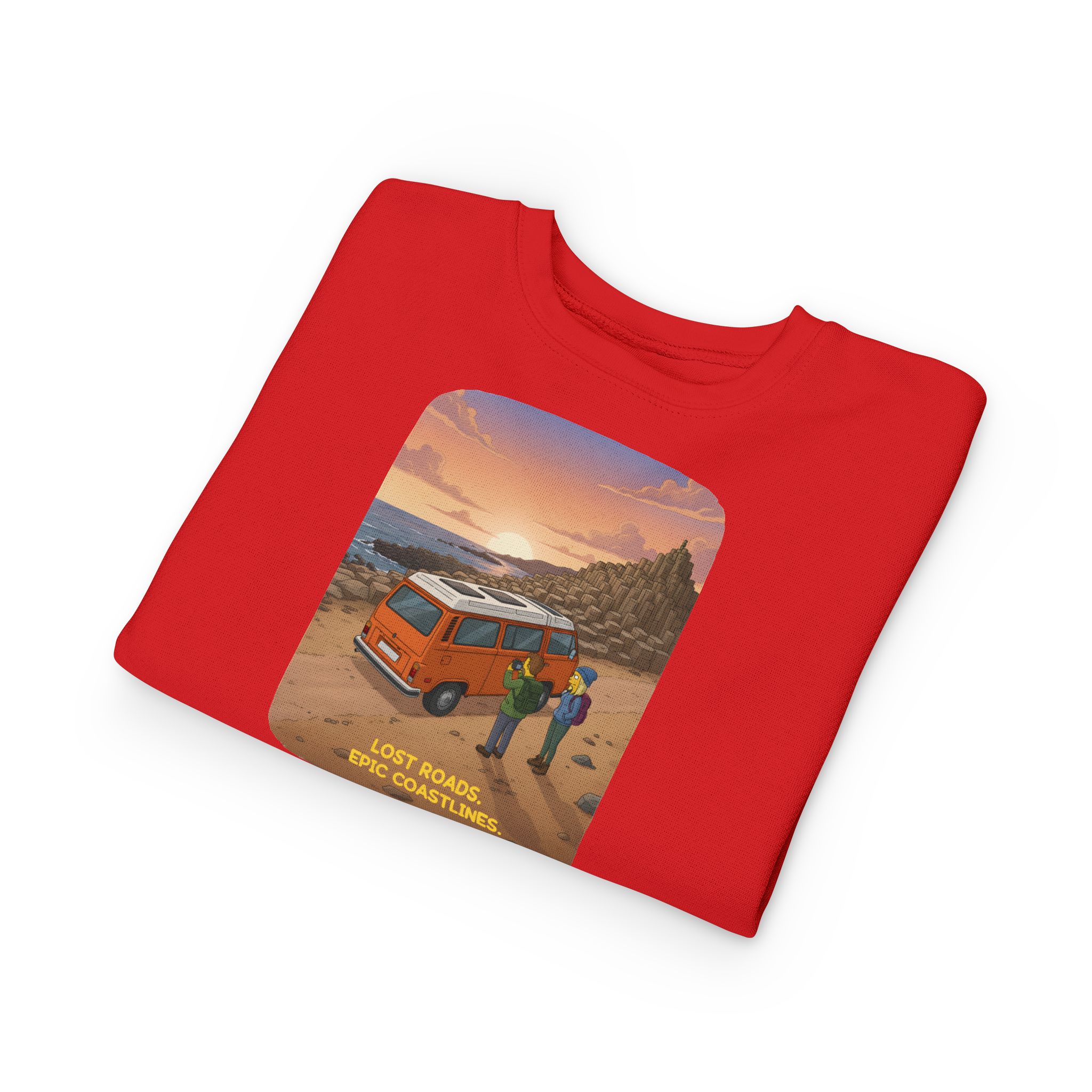 15661131979138972438_2048-1.jpeg Toddler Sweatshirt - "Lost Roads Epic Coastlines" (Design Sitcom-Line)