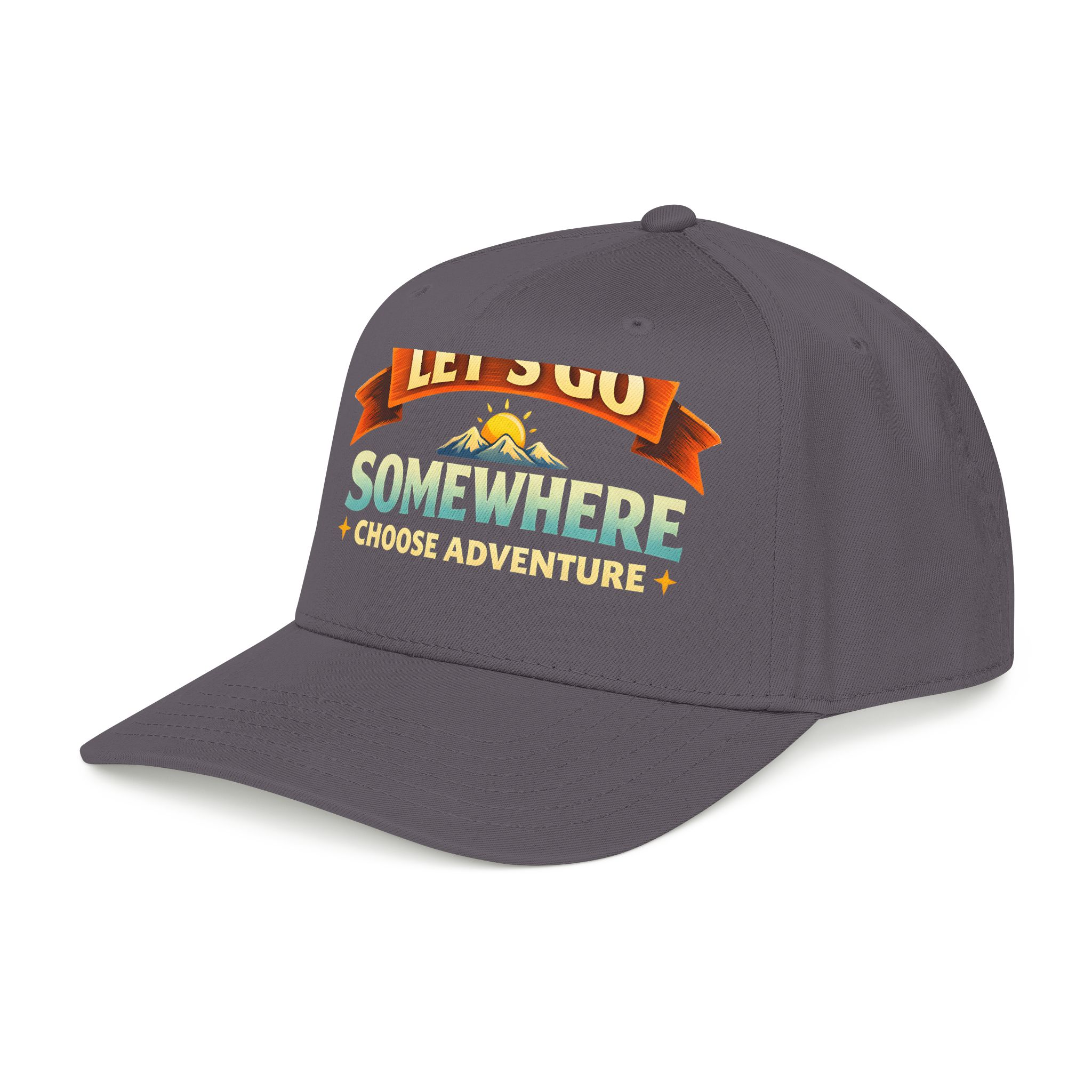 15677860021997276877_2048.jpeg Baseball Cap - "Lets Go Somewhere" Design Scenic-Line
