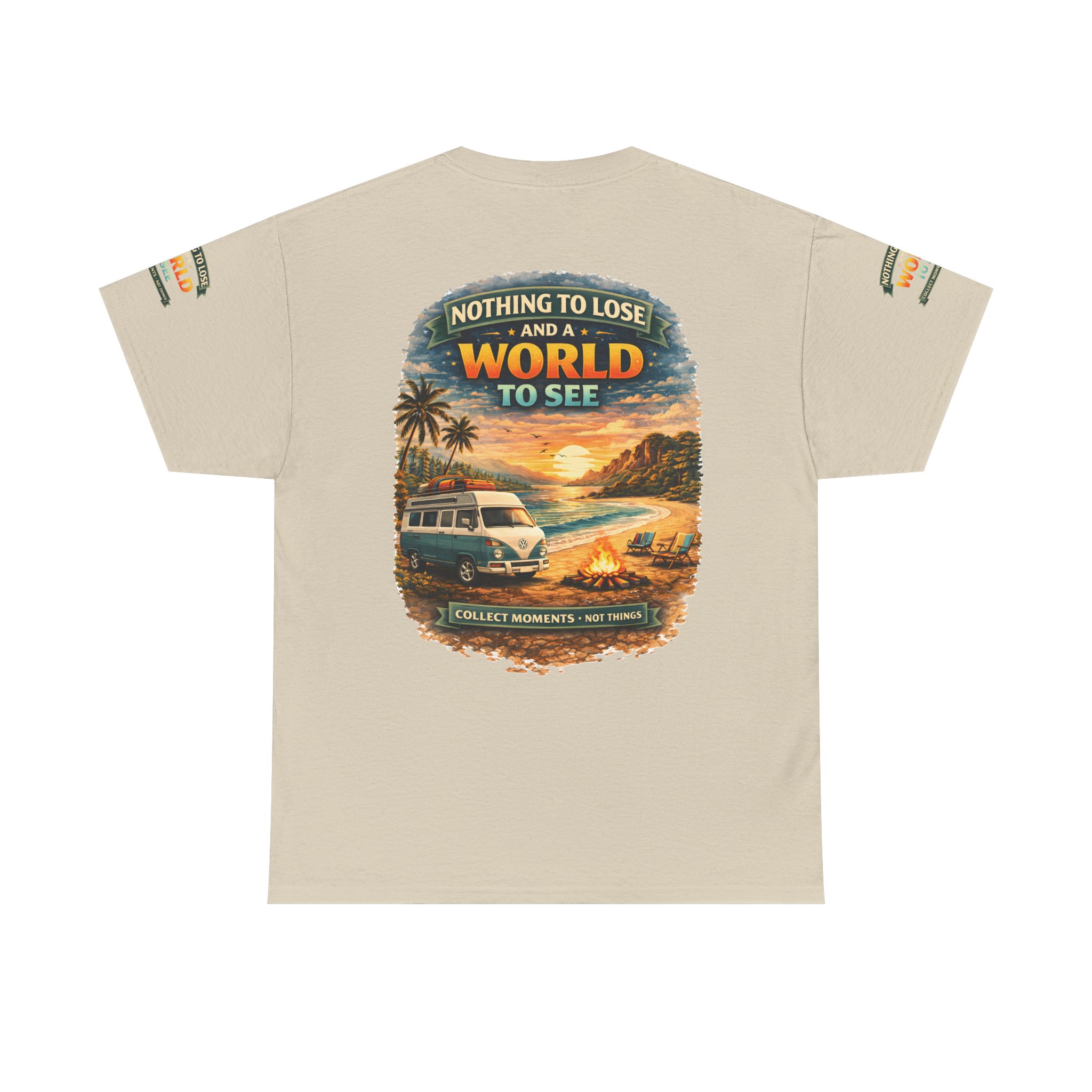 15700531570073092514_2048.jpeg Unisex Heavy Cotton Tee — "Nothing To Lose " Design Scenic-Line