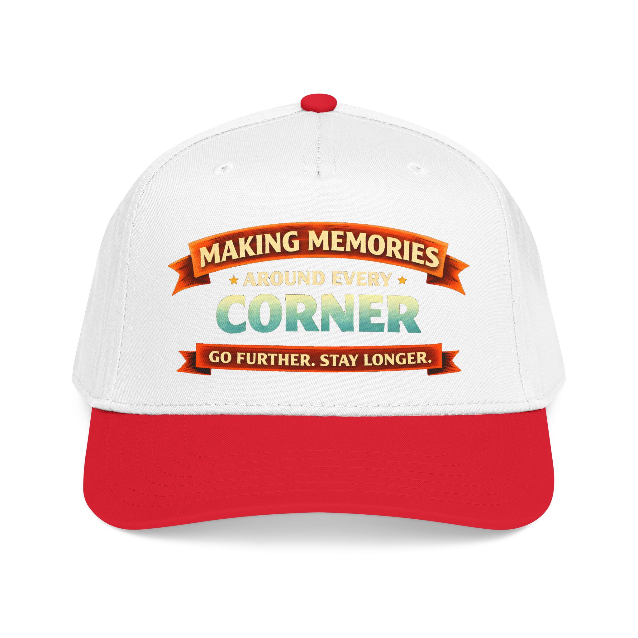Baseball Cap - "Making Memories Around Every Corner" Design Scenic-Line