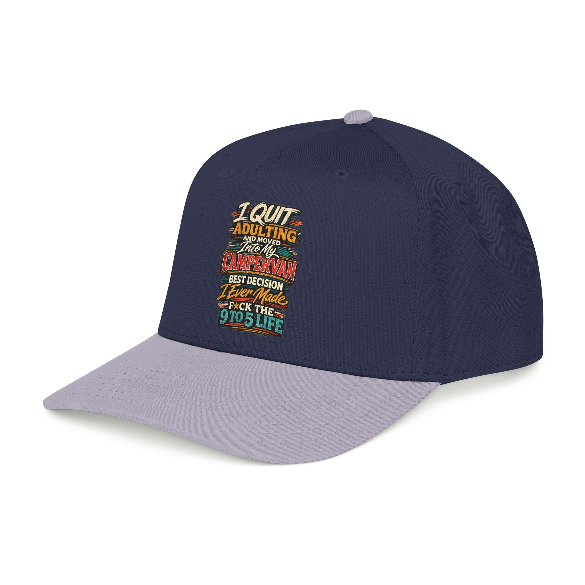 15711699358704602199_2048-3.jpeg Baseball Cap - "I Quit Adulting" Design F**K-Line