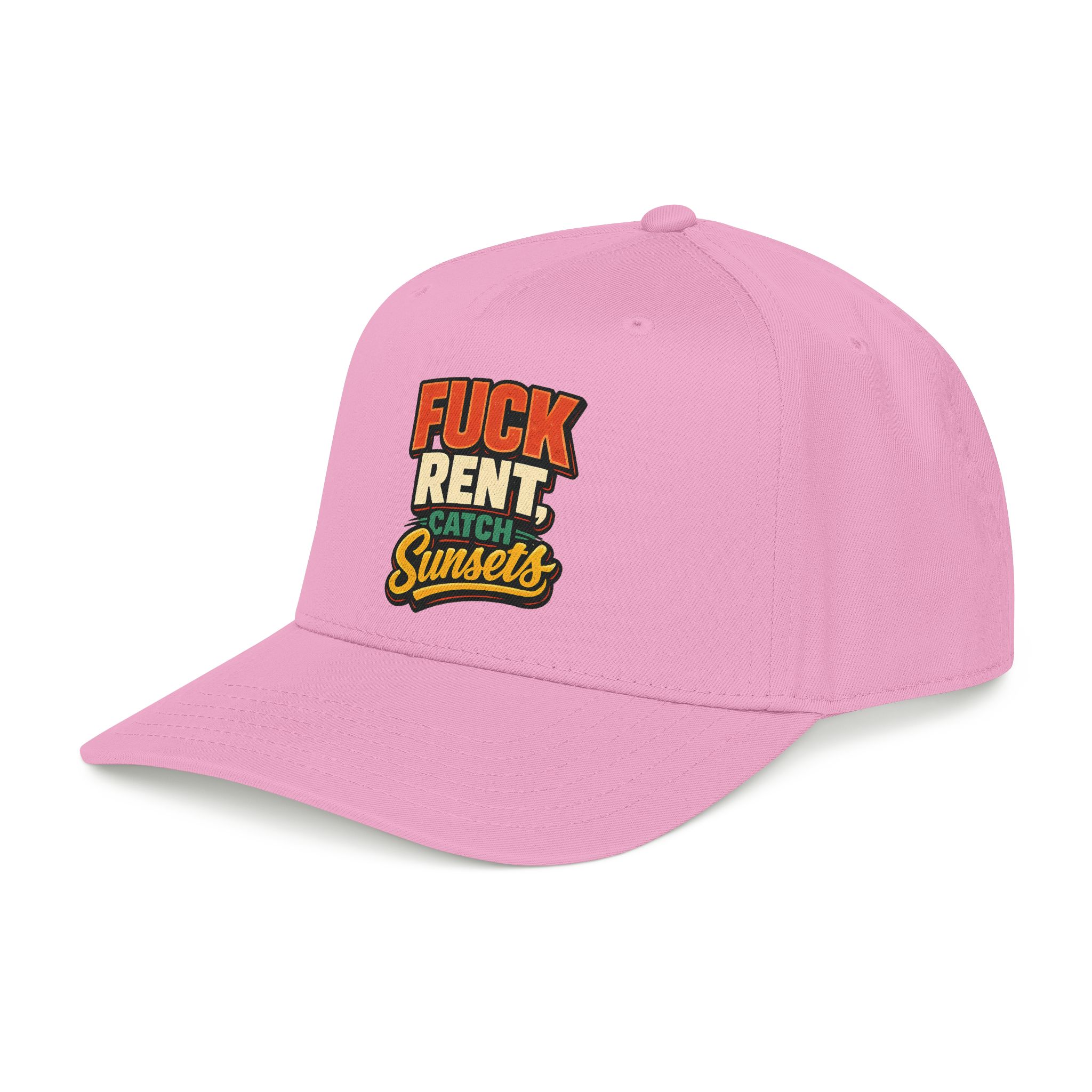 Baseball Cap - "Fuck Rent Catch Sunsets" Design F**K-Line