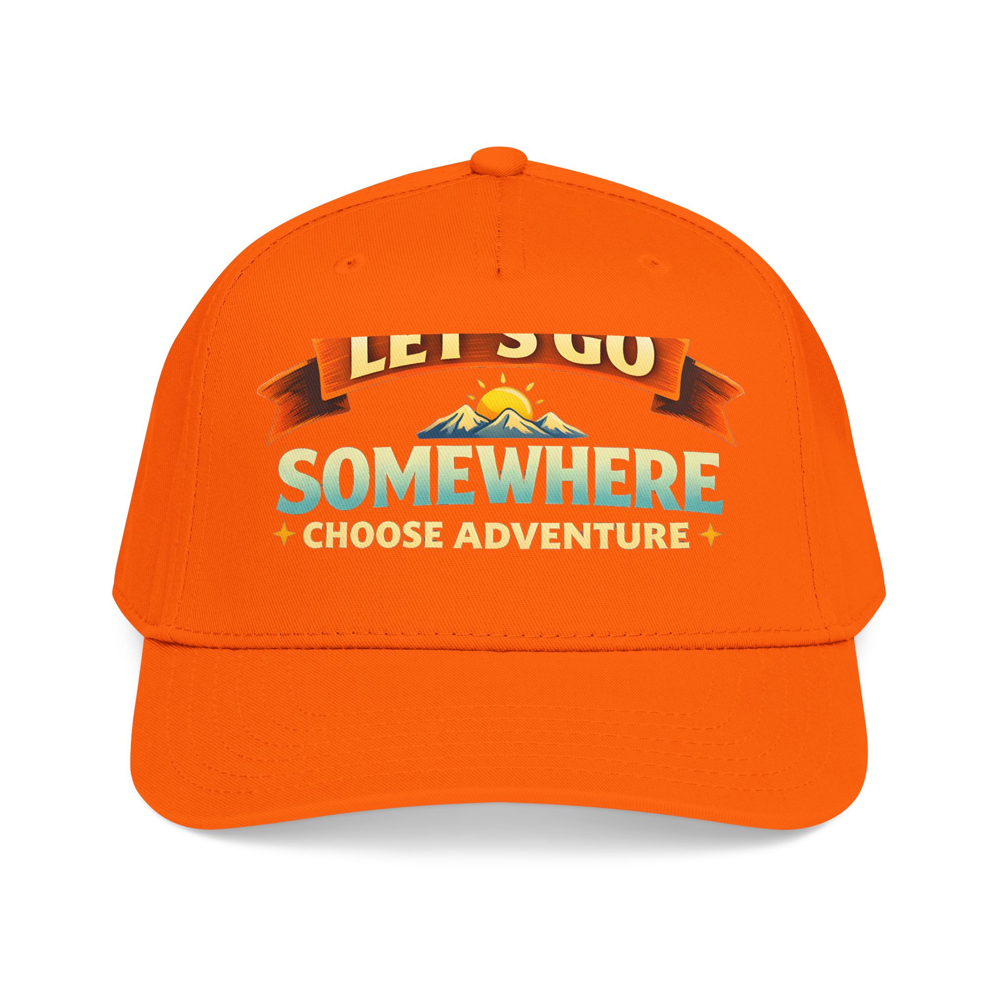 15744723538007131482_2048.jpeg Baseball Cap - "Lets Go Somewhere" Design Scenic-Line