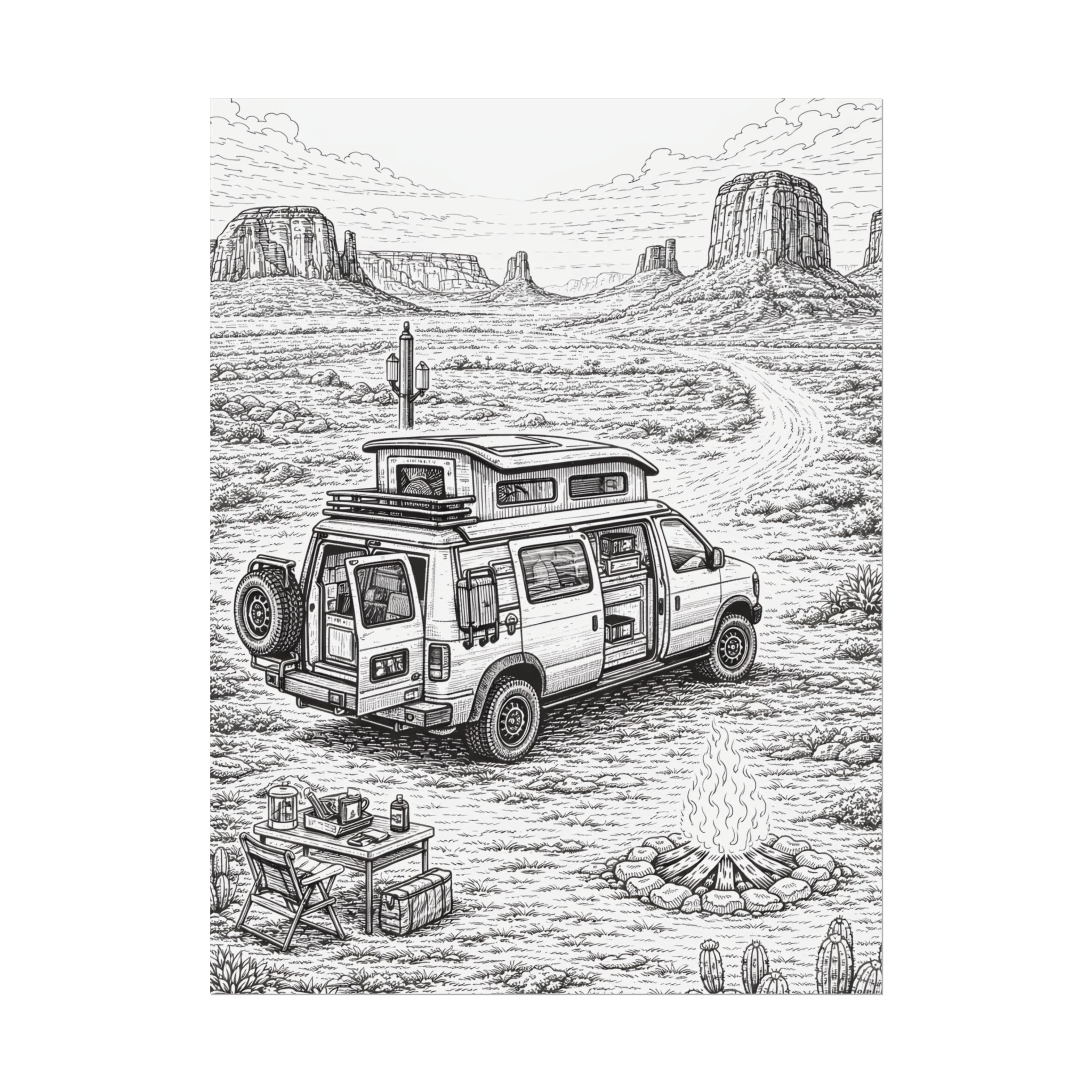 1575258997780841748_2048-1.jpeg Campervan Poster — Vintage RV Camping Landscape Wall Art