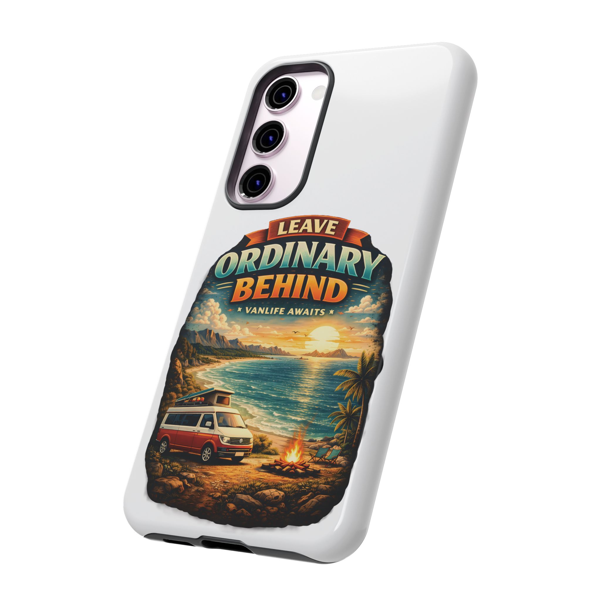 15755840206587597197_2048.jpeg Phone Case — "Leave Ordinary Behind" (Design Scenic-Line)