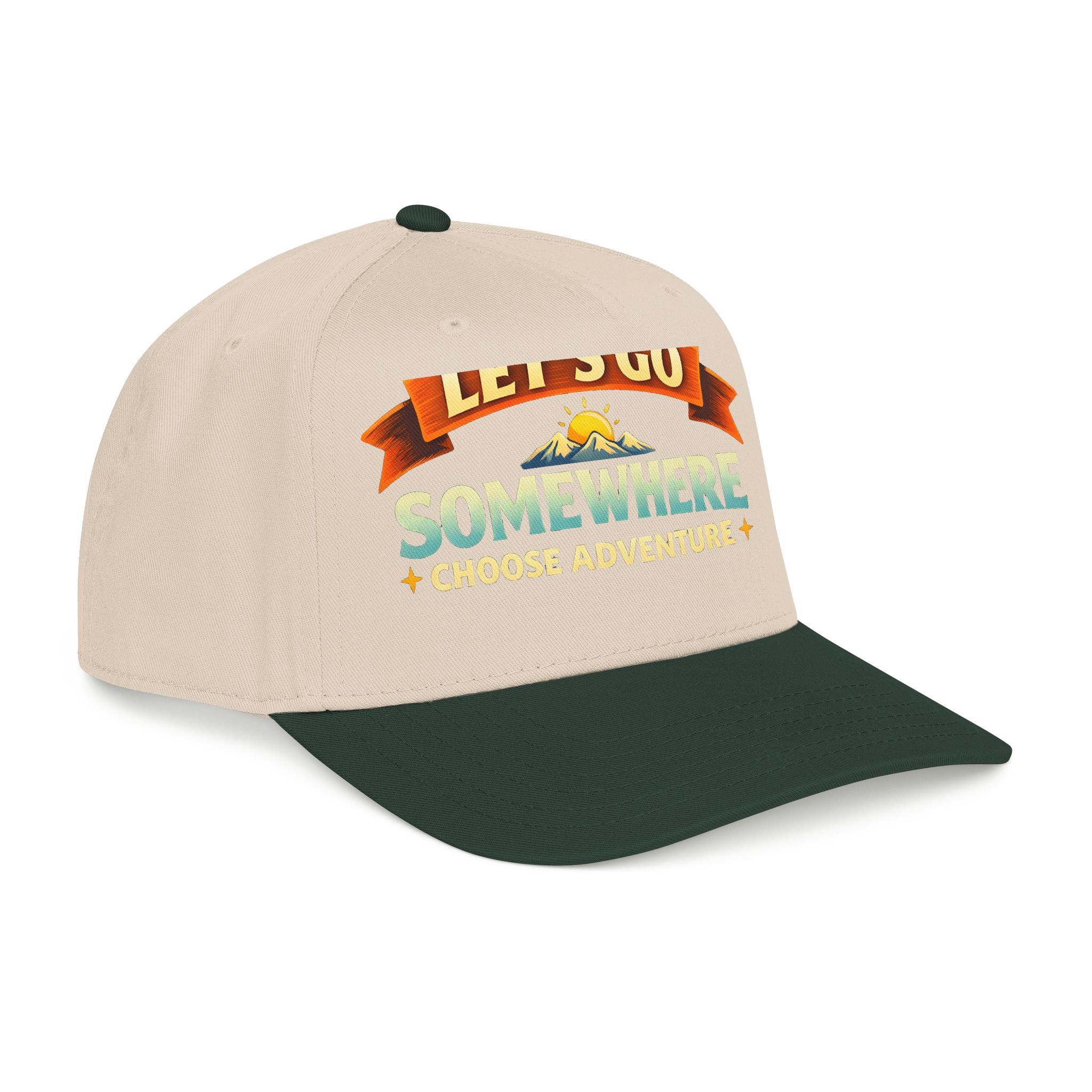 15776009336631713484_2048.jpeg Baseball Cap - "Lets Go Somewhere" Design Scenic-Line