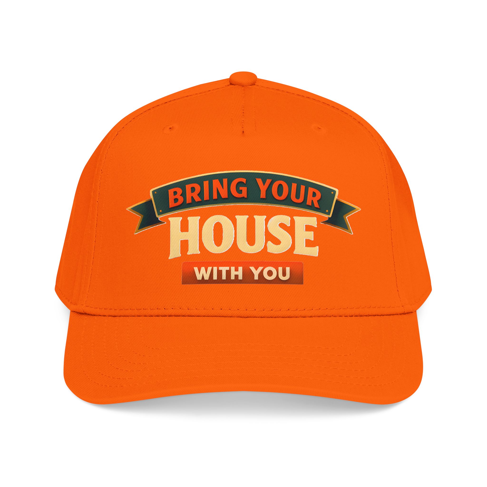 Baseball Cap - "Bring Your House With You" Design Scenic-Line