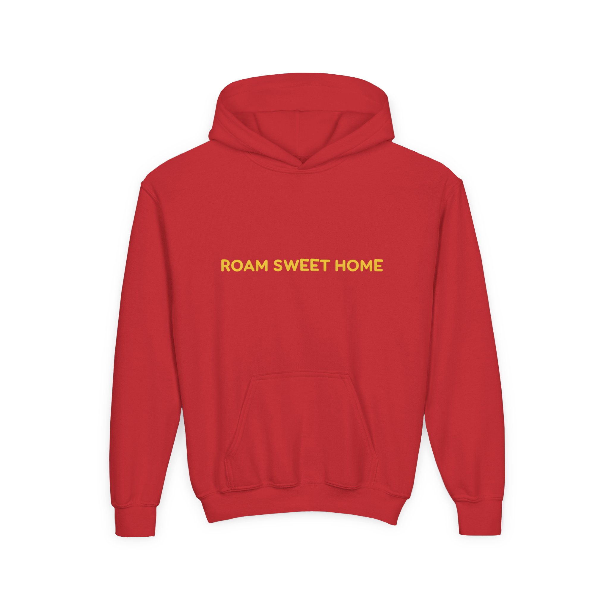 Youth Hoodie(Gildan) – "Roam Sweet Home" (Design Sitcom-Line)