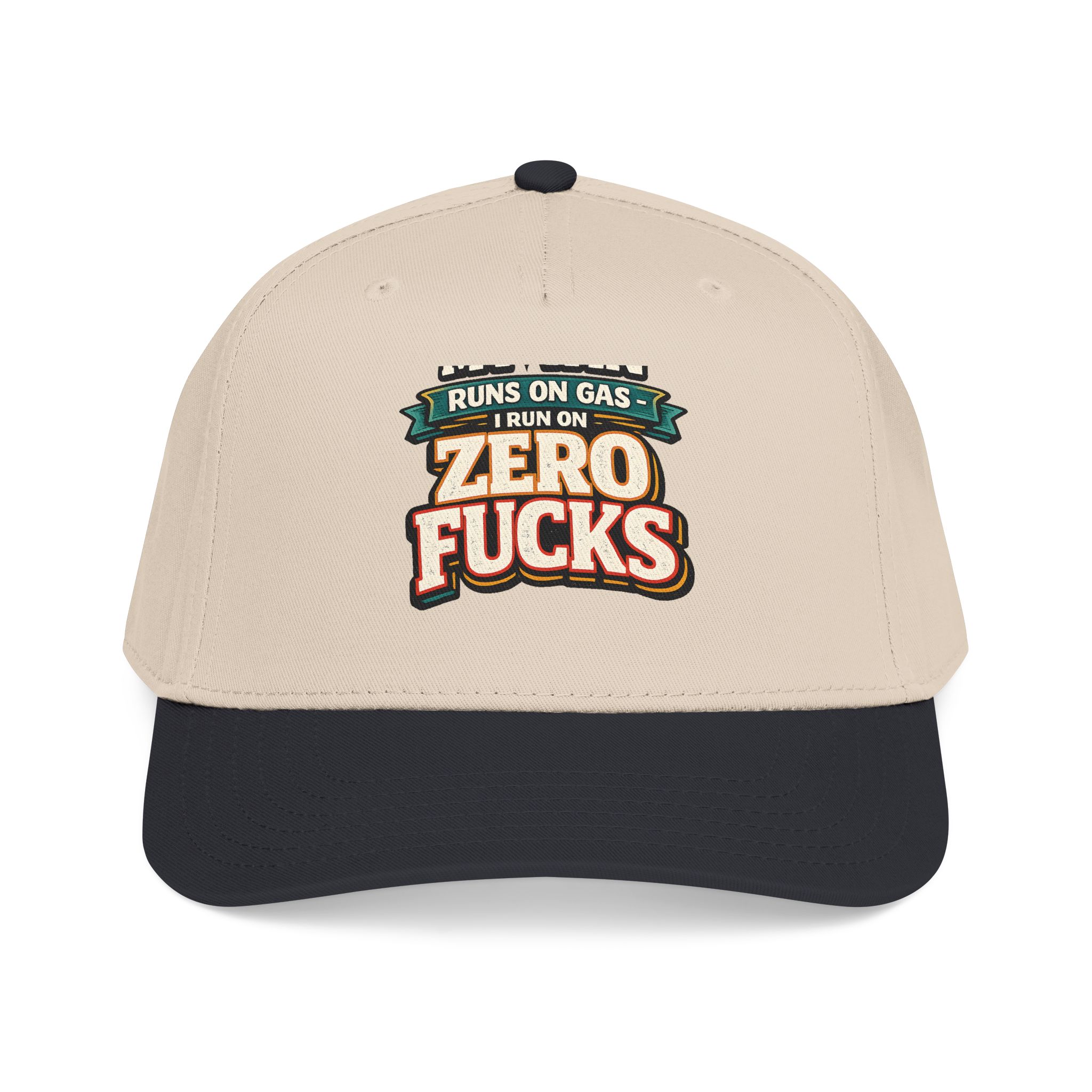 Baseball Cap - "My Van Runs On Gas" Design F**K-Line