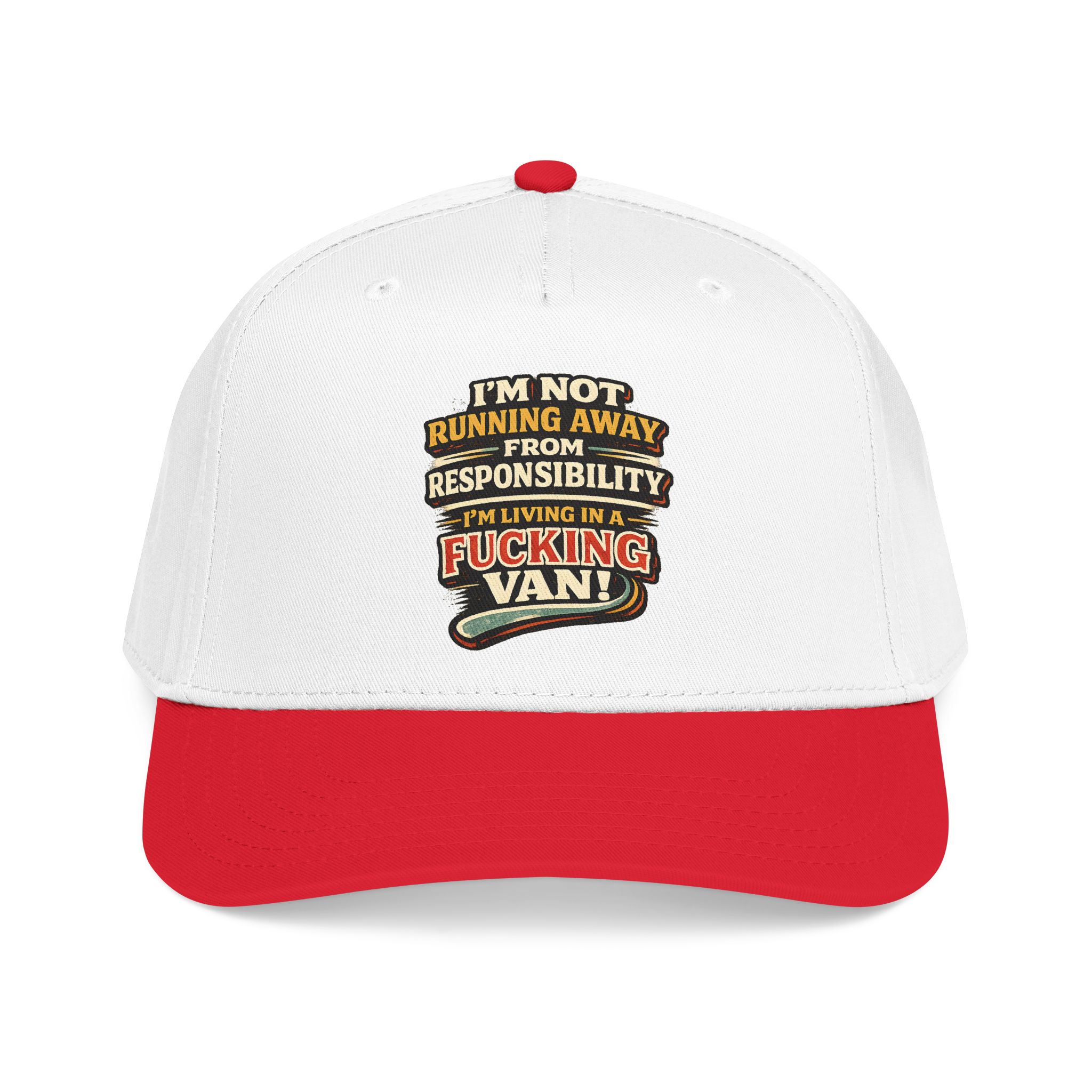 Baseball Cap - "I`m Not running Away" Design F**K-Line