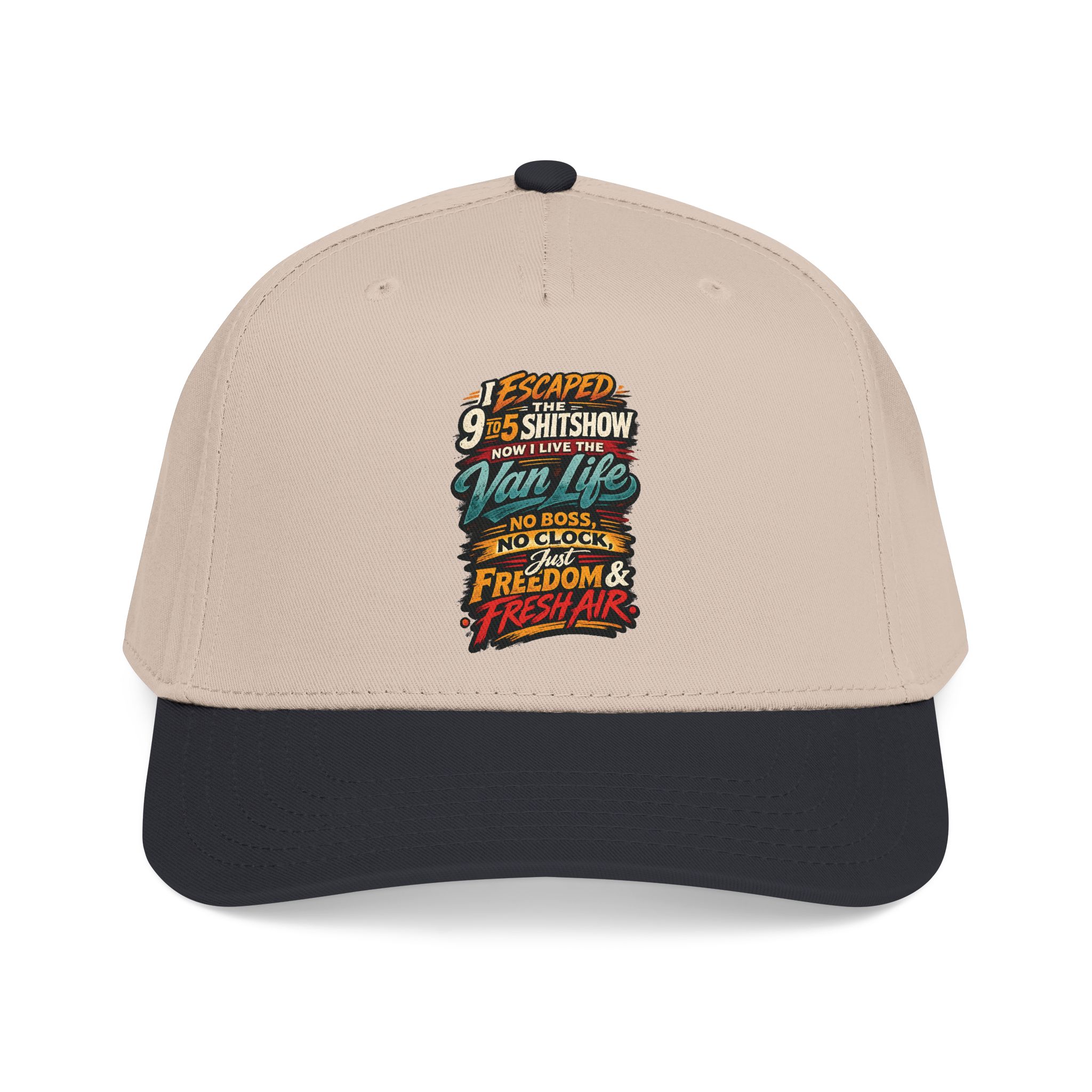 Baseball Cap - "I Escaped The 9 To 5" Design F**K-Line