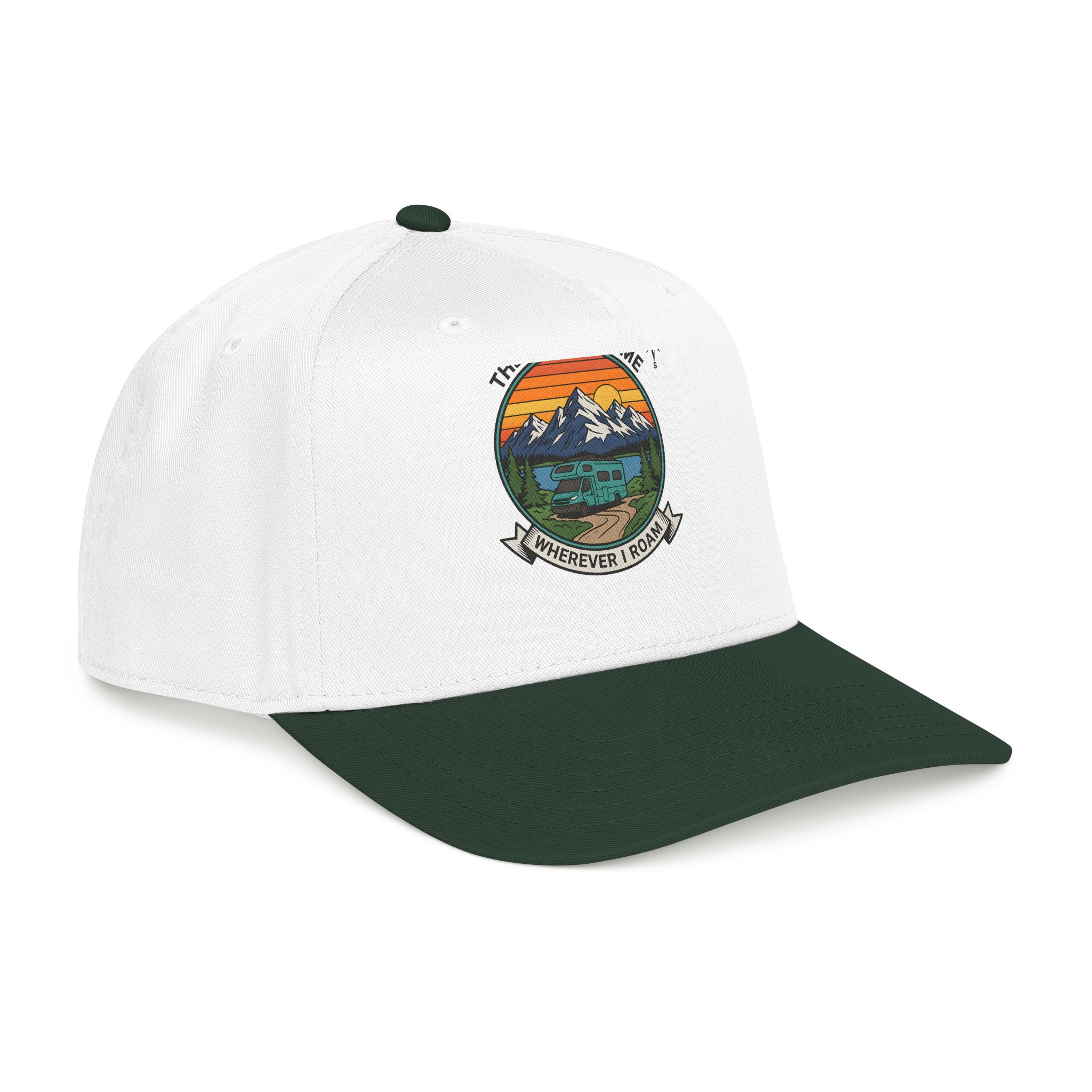 Baseball Cap — "The Road Is Home, Wherever I Roam"