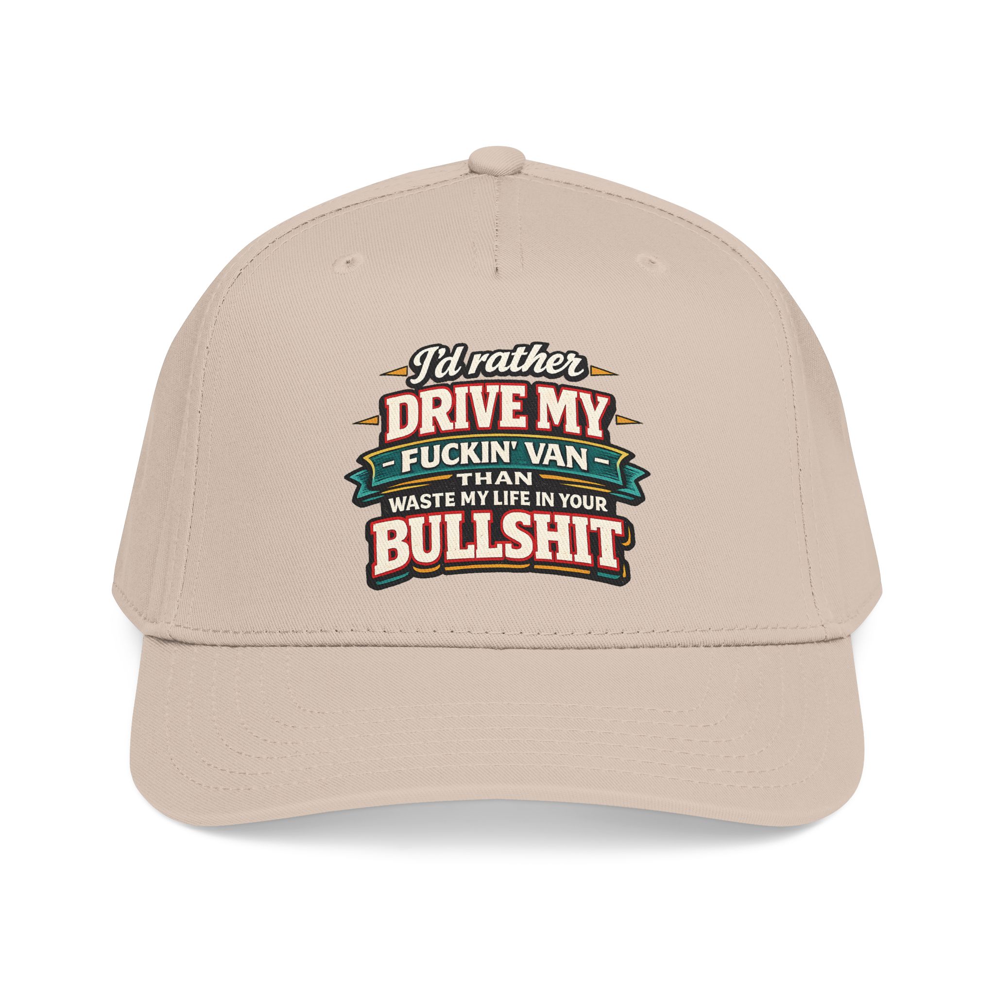 Baseball Cap - "I´d Rather Drive My Fucking Van" Design F**K-Line
