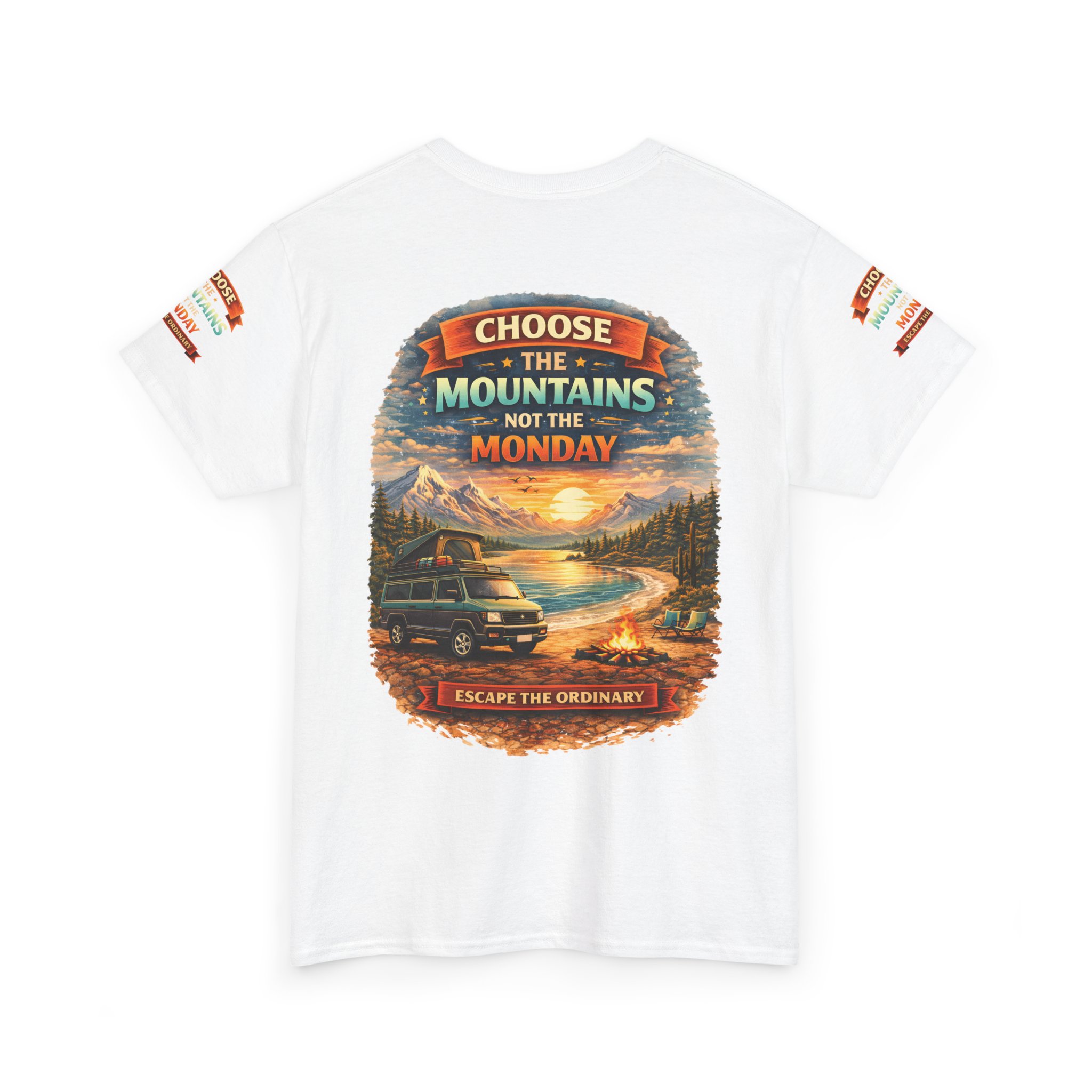 15893183631123640688_2048.jpeg Unisex Heavy Cotton Tee — "Choose The Mountens" Design Scenic-Line