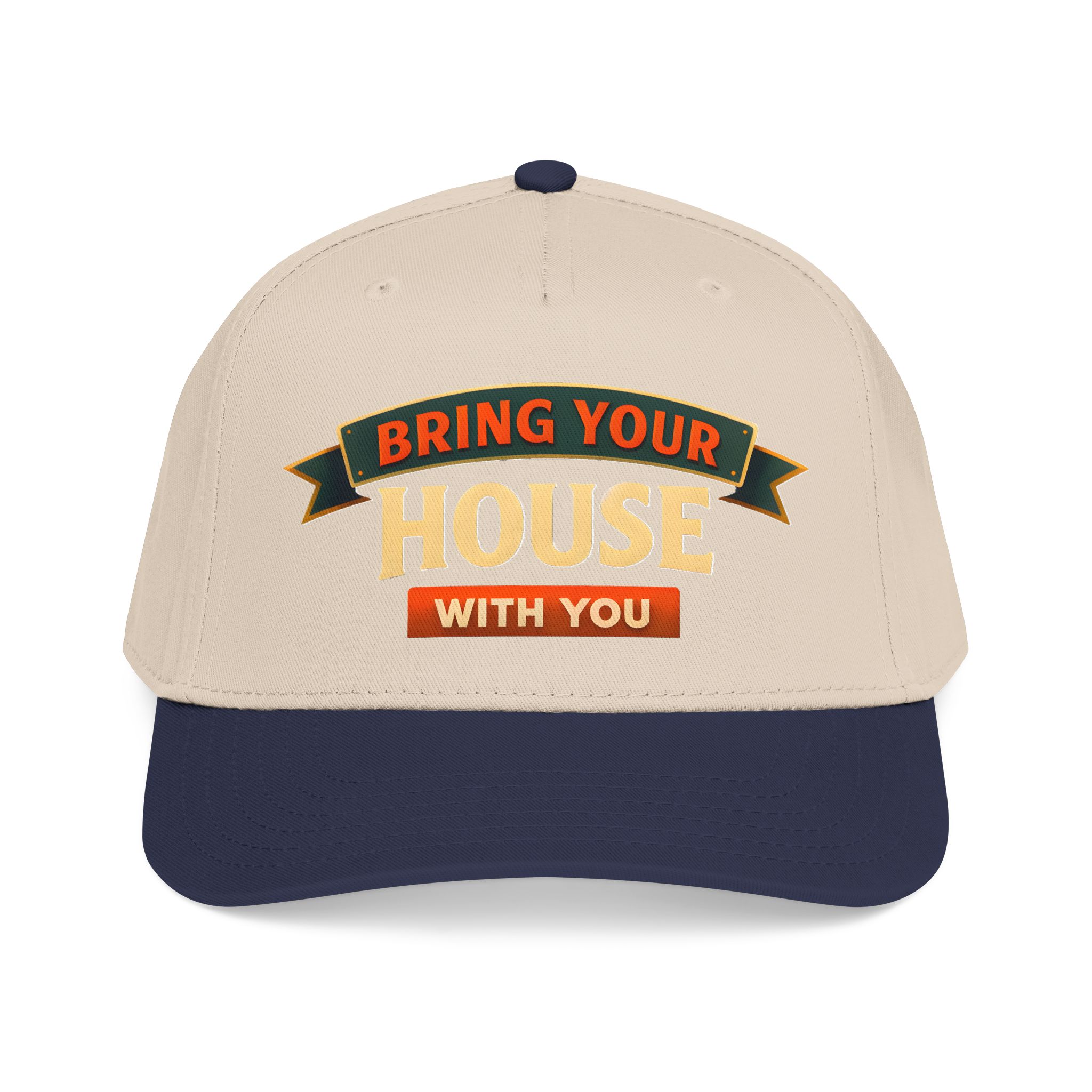 Baseball Cap - "Bring Your House With You" Design Scenic-Line