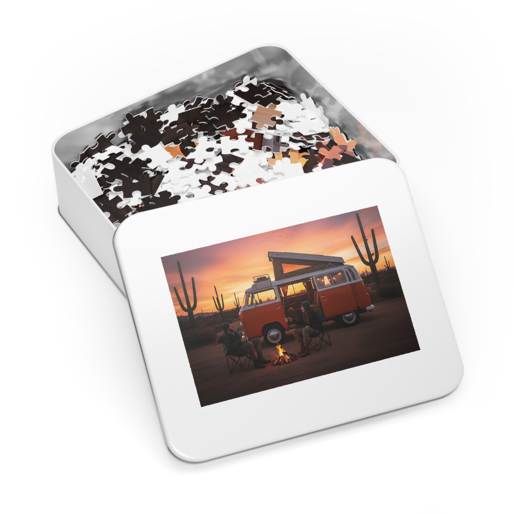 15925617076030946019_2048.jpeg Jigsaw Puzzle with — Campervan Sunset Jigsaw