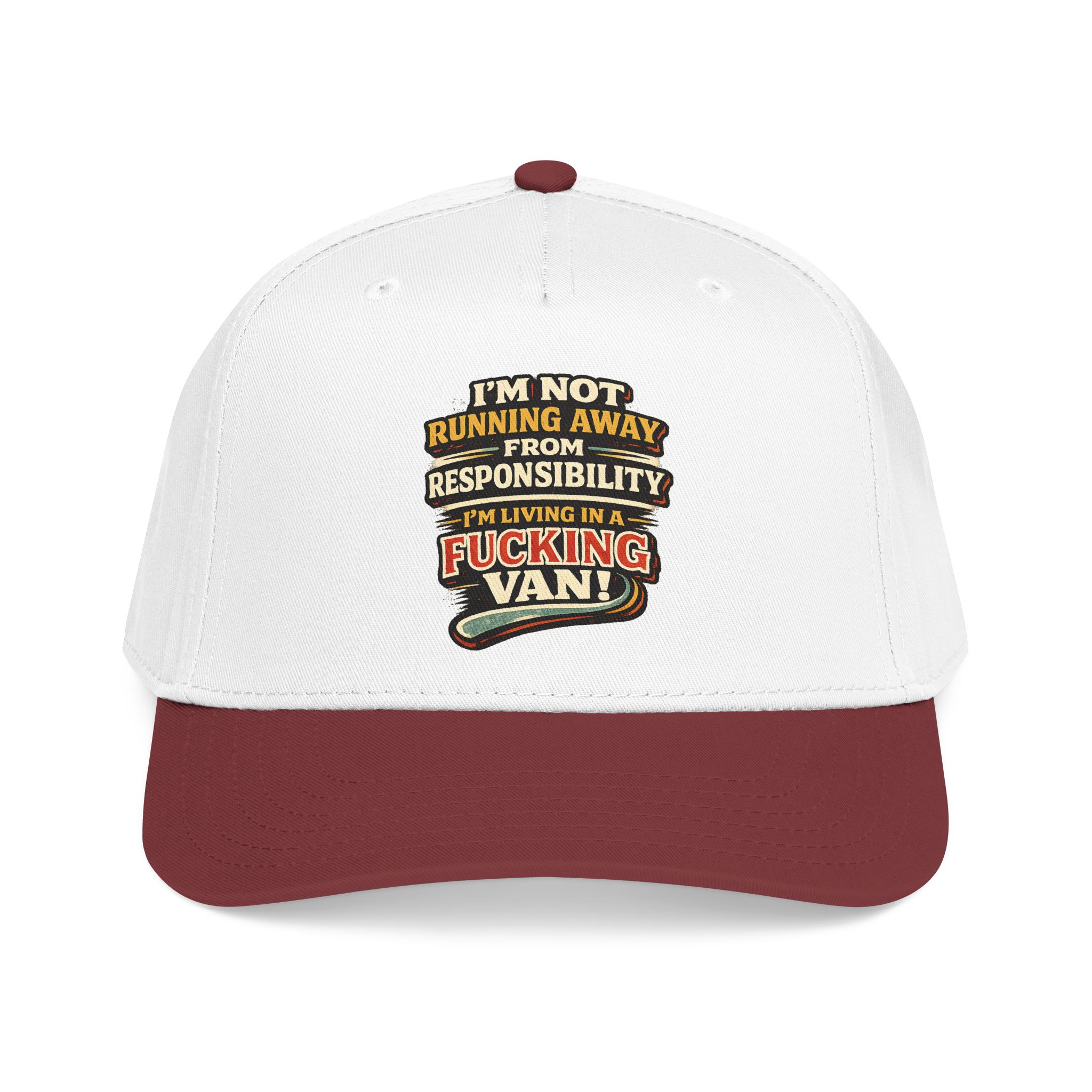 Baseball Cap - "I`m Not running Away" Design F**K-Line