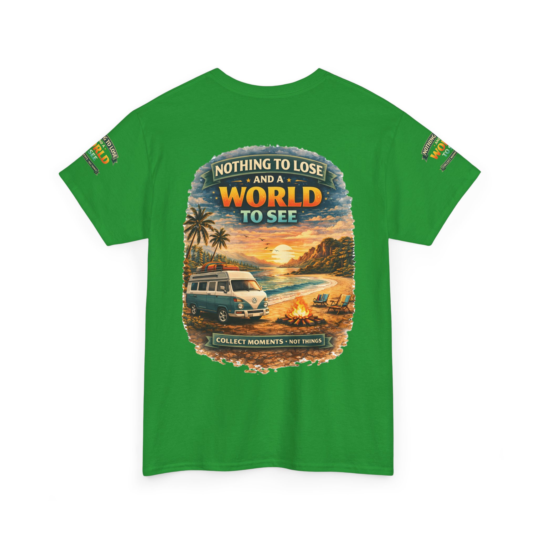 15934524304087305301_2048.jpeg Unisex Heavy Cotton Tee — "Nothing To Lose " Design Scenic-Line