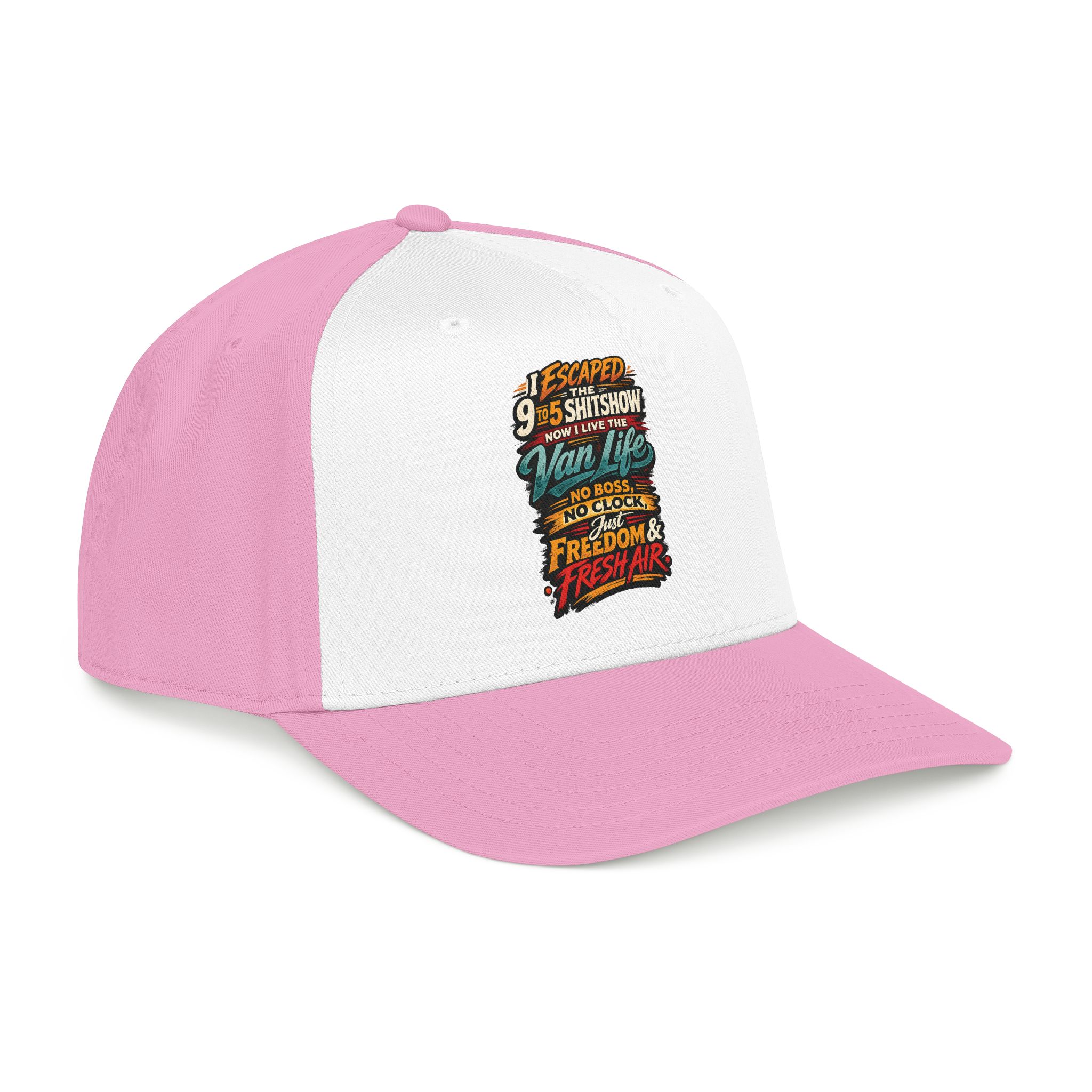 Baseball Cap - "I Escaped The 9 To 5" Design F**K-Line