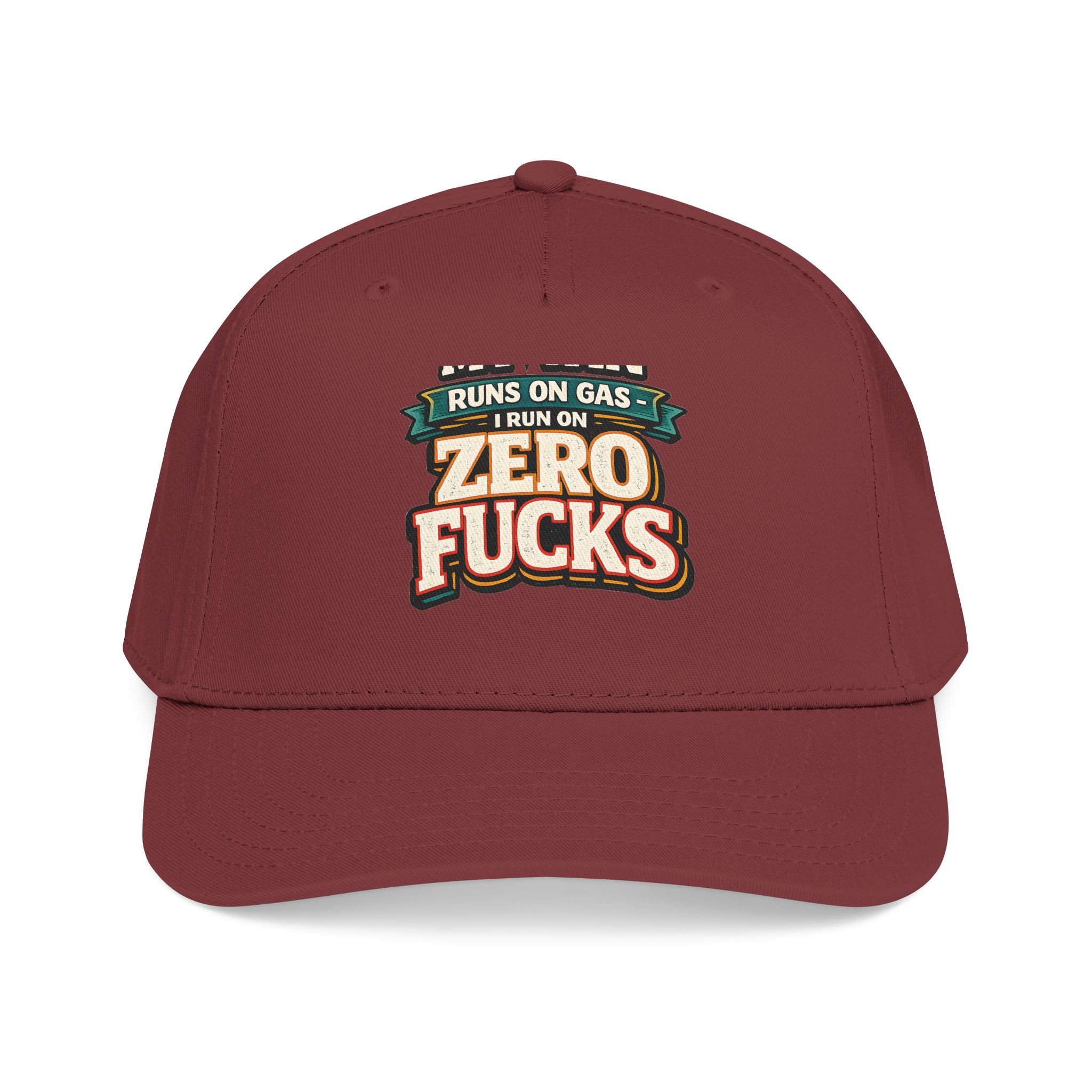 Baseball Cap - "My Van Runs On Gas" Design F**K-Line