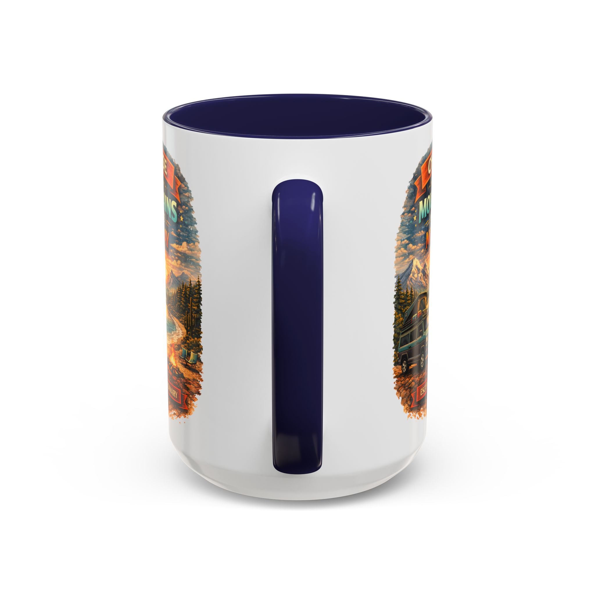 1597904290414090644_2048.jpeg Accent Coffee Mug (11, 15oz) — "Choose The Mountens" Design Scenic-Line