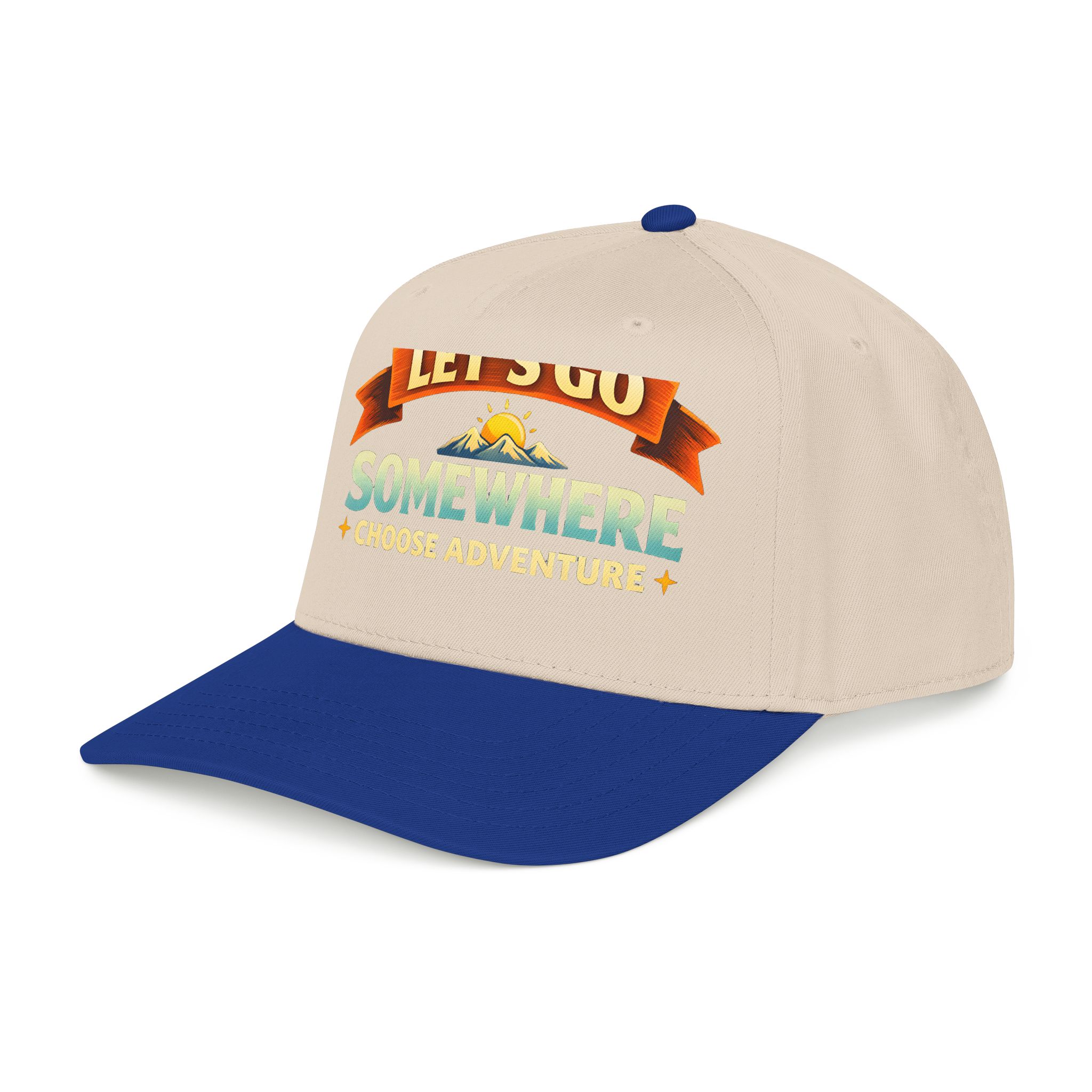 15988903115026326533_2048.jpeg Baseball Cap - "Lets Go Somewhere" Design Scenic-Line