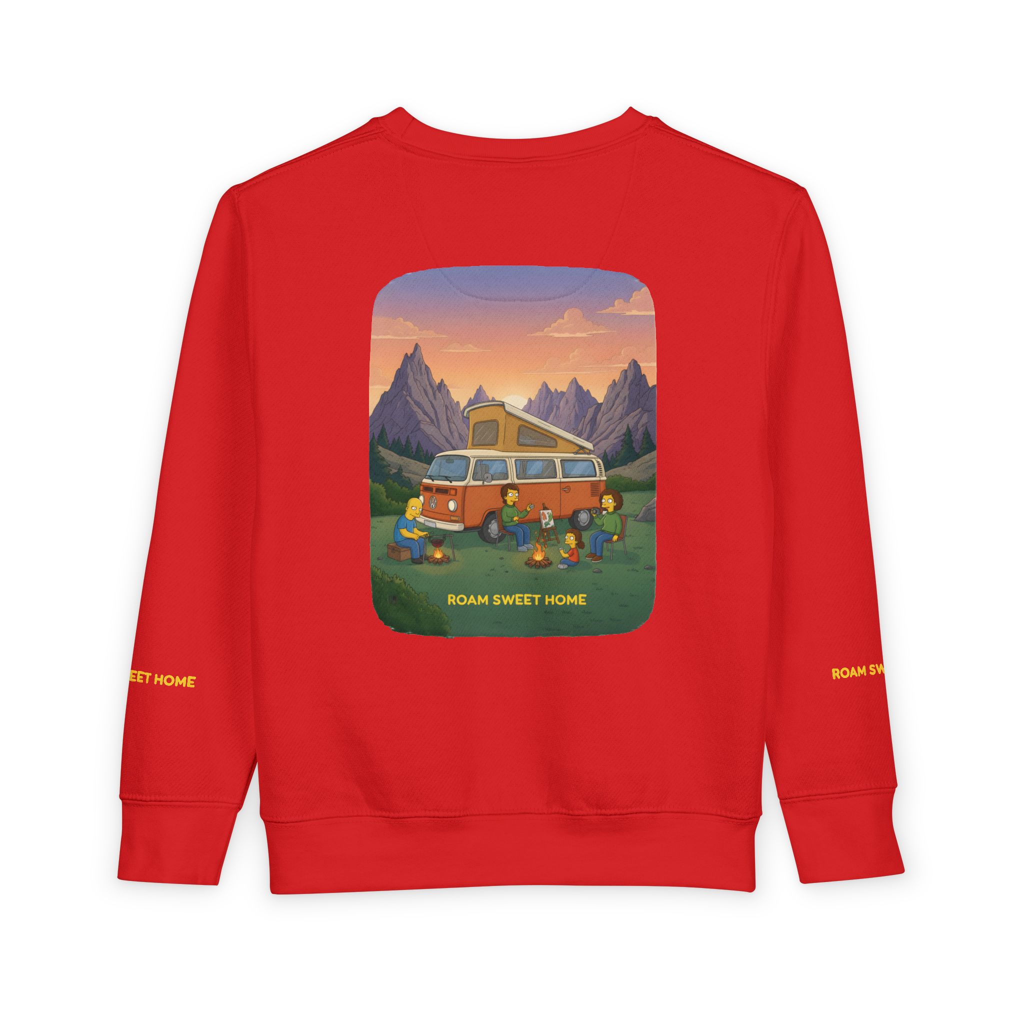 Toddler Sweatshirt - "Roam Sweet Home" (Design Sitcom-Line)