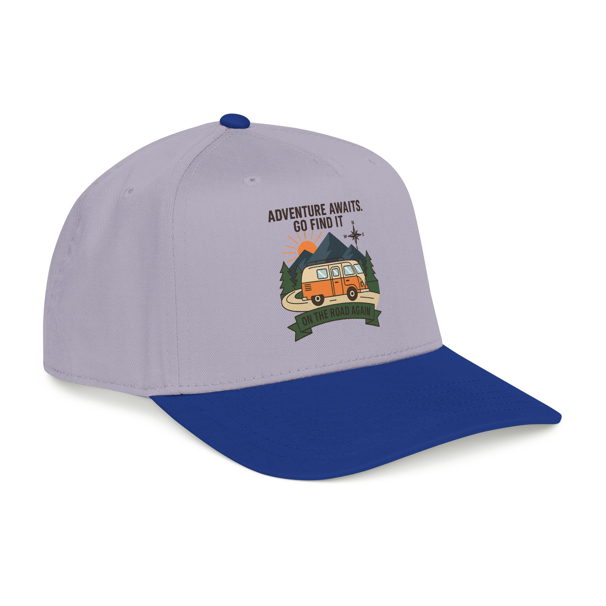 Baseball Cap - "Adventure Awaits" Outdoor Travel Hat