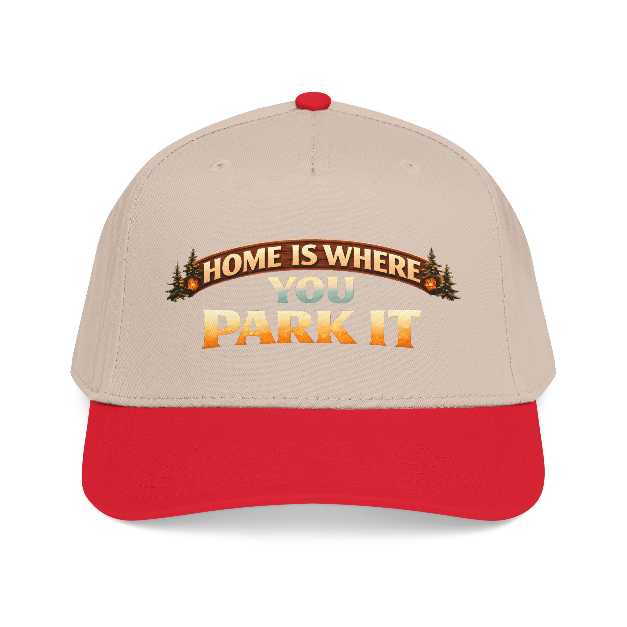 Baseball Cap - "Home Is Where You Park It" Design Scenic-Line
