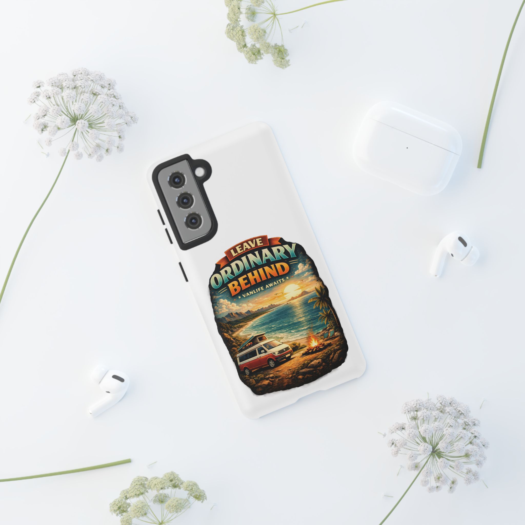 16039924854778472479_2048.jpeg Phone Case — "Leave Ordinary Behind" (Design Scenic-Line)