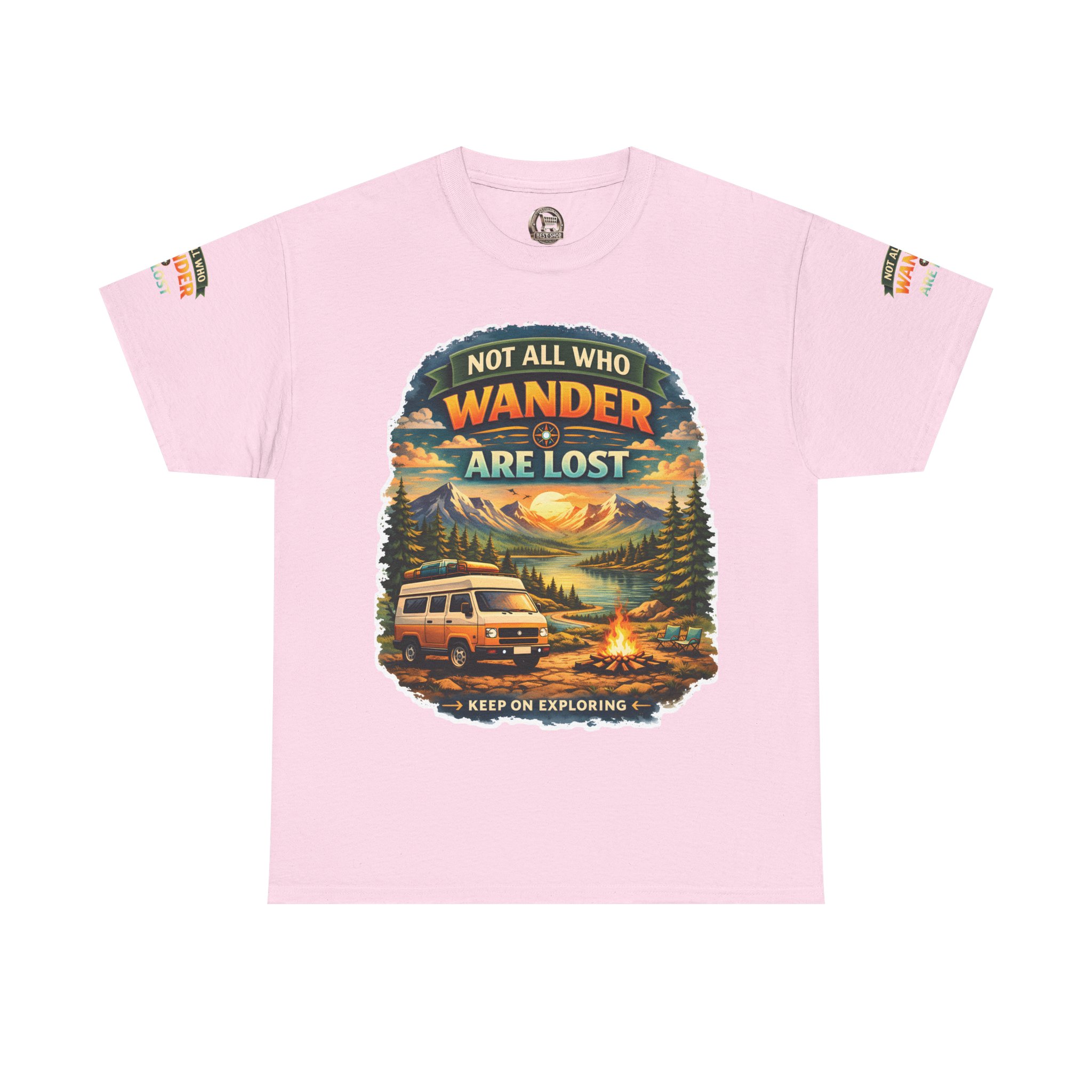 1604064843621100702_2048.jpeg Unisex Heavy Cotton Tee — "Not All Who Wander Are Lost" Design Scenic-Line