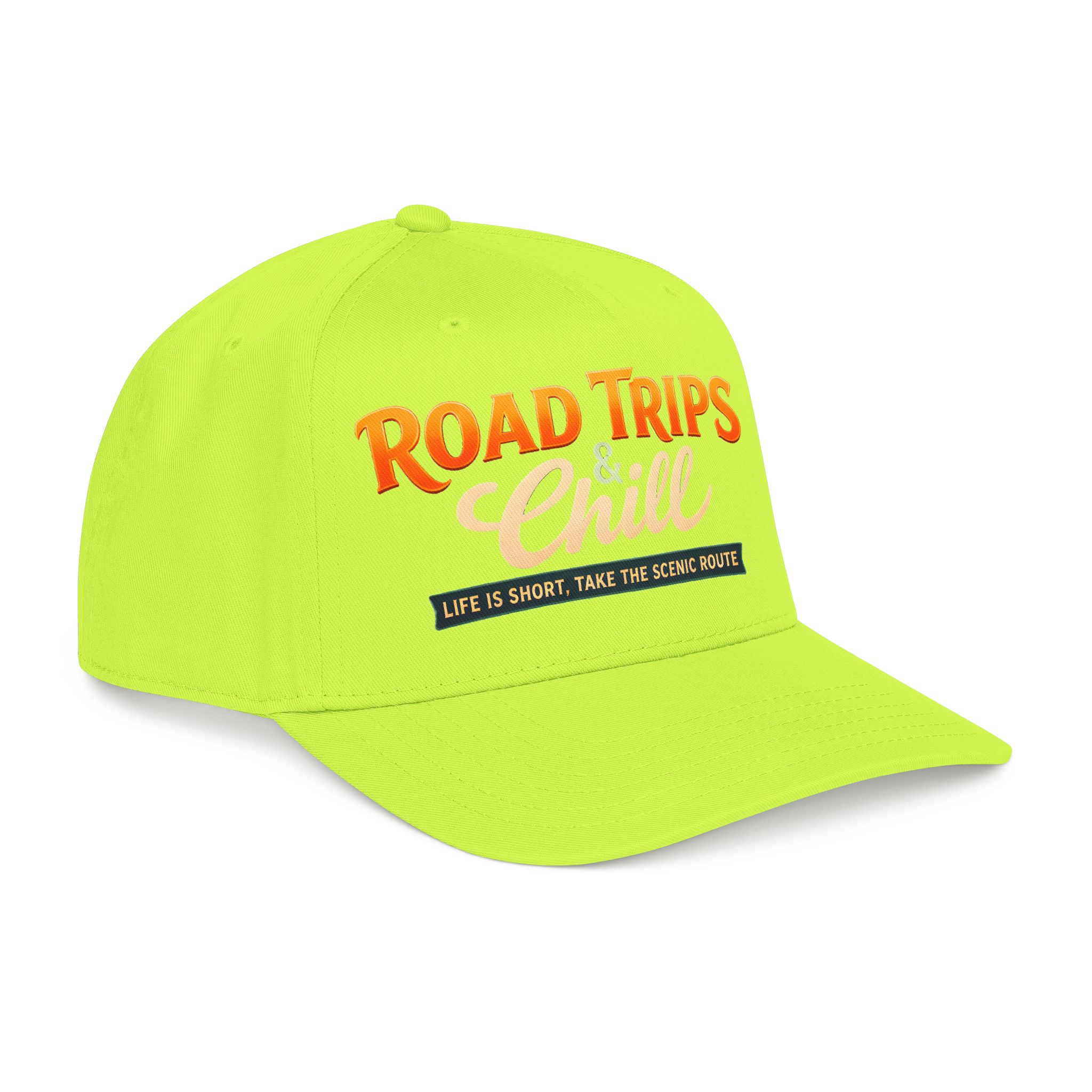 16042153107869856067_2048-5.jpeg Baseball Cap - "Road Trips And Chill" Design Scenic-Line