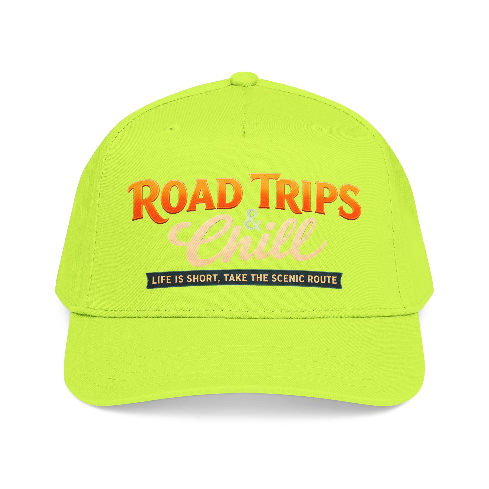 16053651709917664997_2048-5.jpeg Baseball Cap - "Road Trips And Chill" Design Scenic-Line