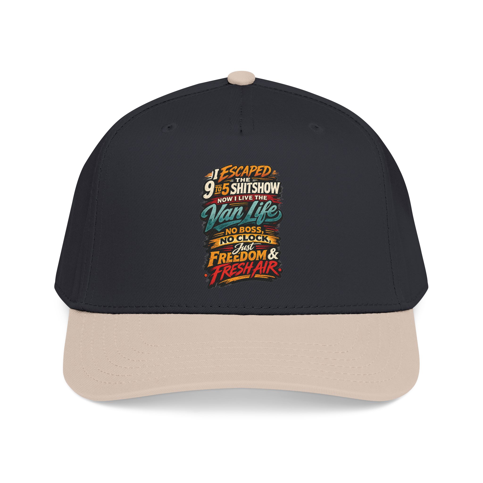 Baseball Cap - "I Escaped The 9 To 5" Design F**K-Line