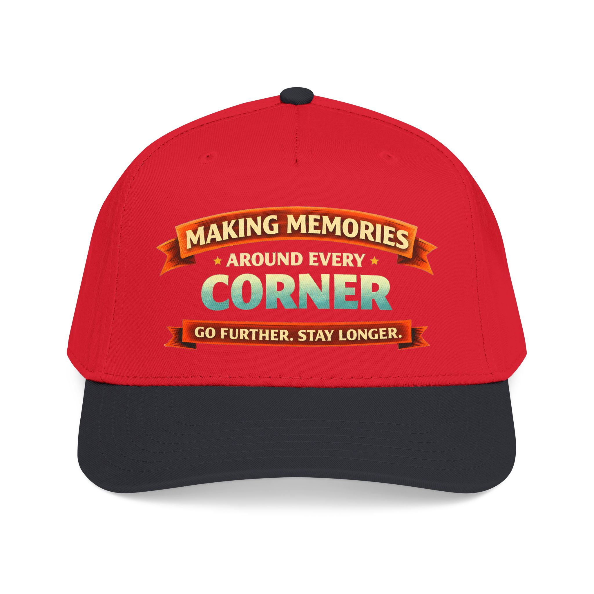 Baseball Cap - "Making Memories Around Every Corner" Design Scenic-Line