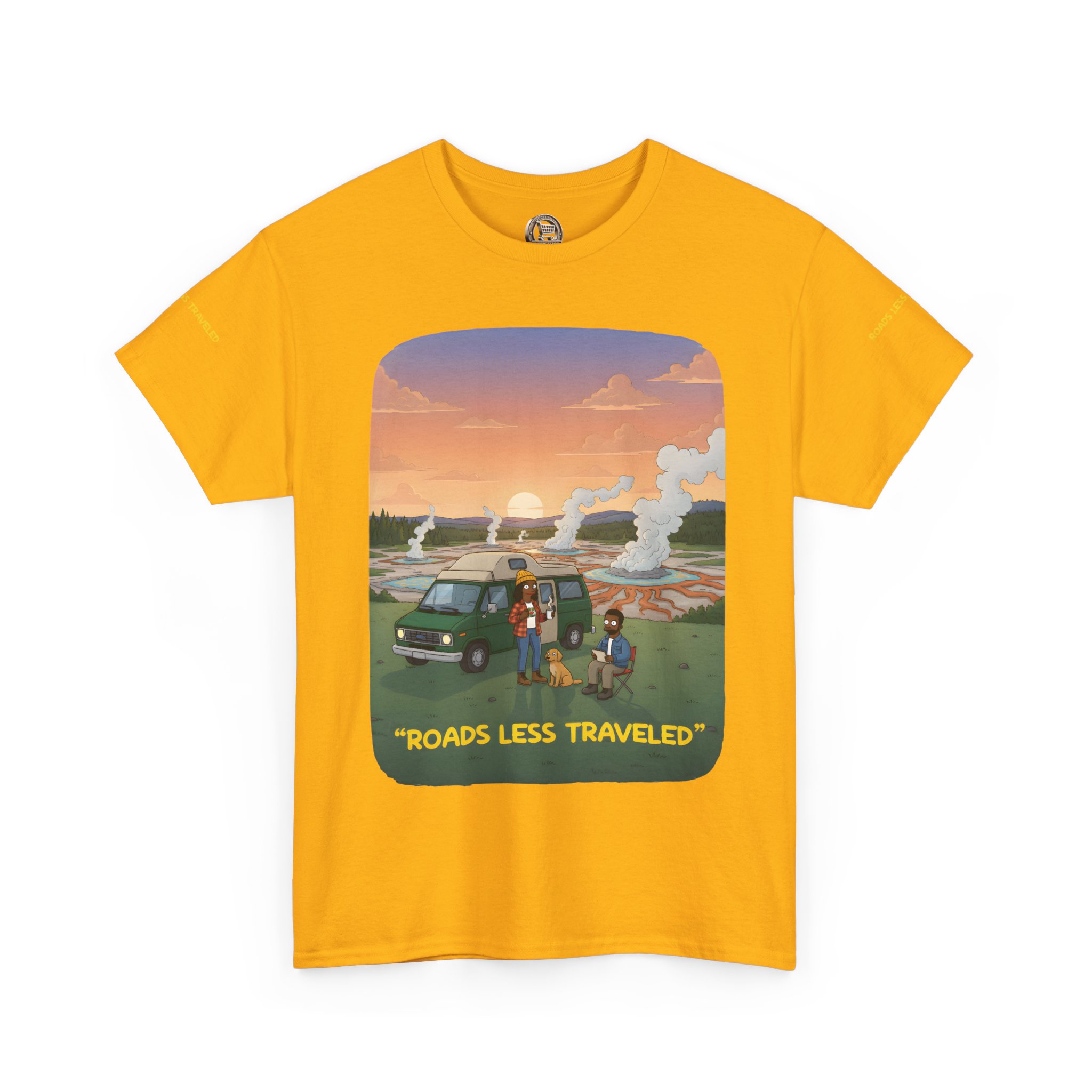 1608783939367288055_2048.jpeg Unisex Heavy Cotton Tee — "Roads Less Traveled" Design Sitcom-Line