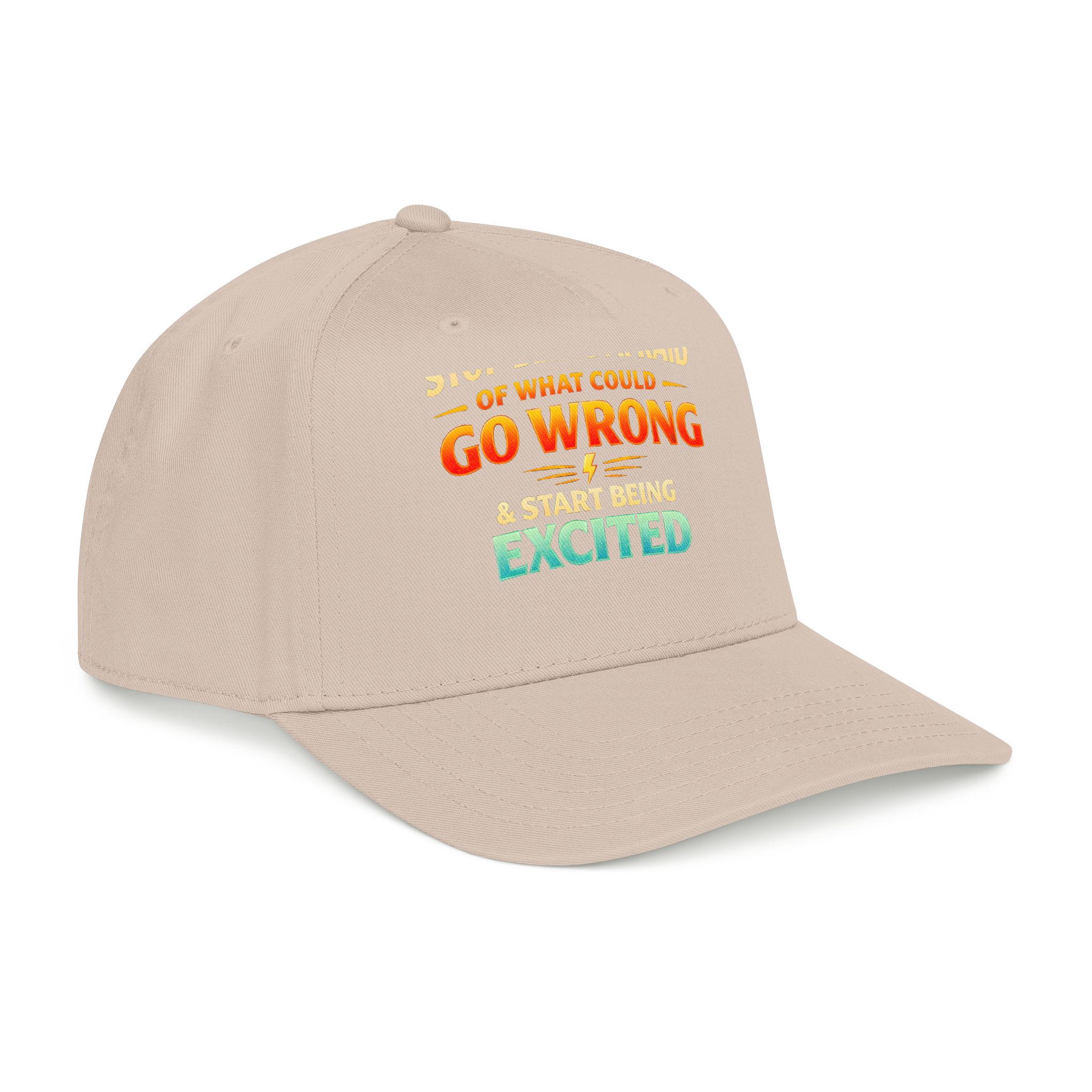 16092874798791108612_2048-1.jpeg Baseball Cap - "Stop Being Afraid Of What Could Go Wrong" Design Scenic-Line