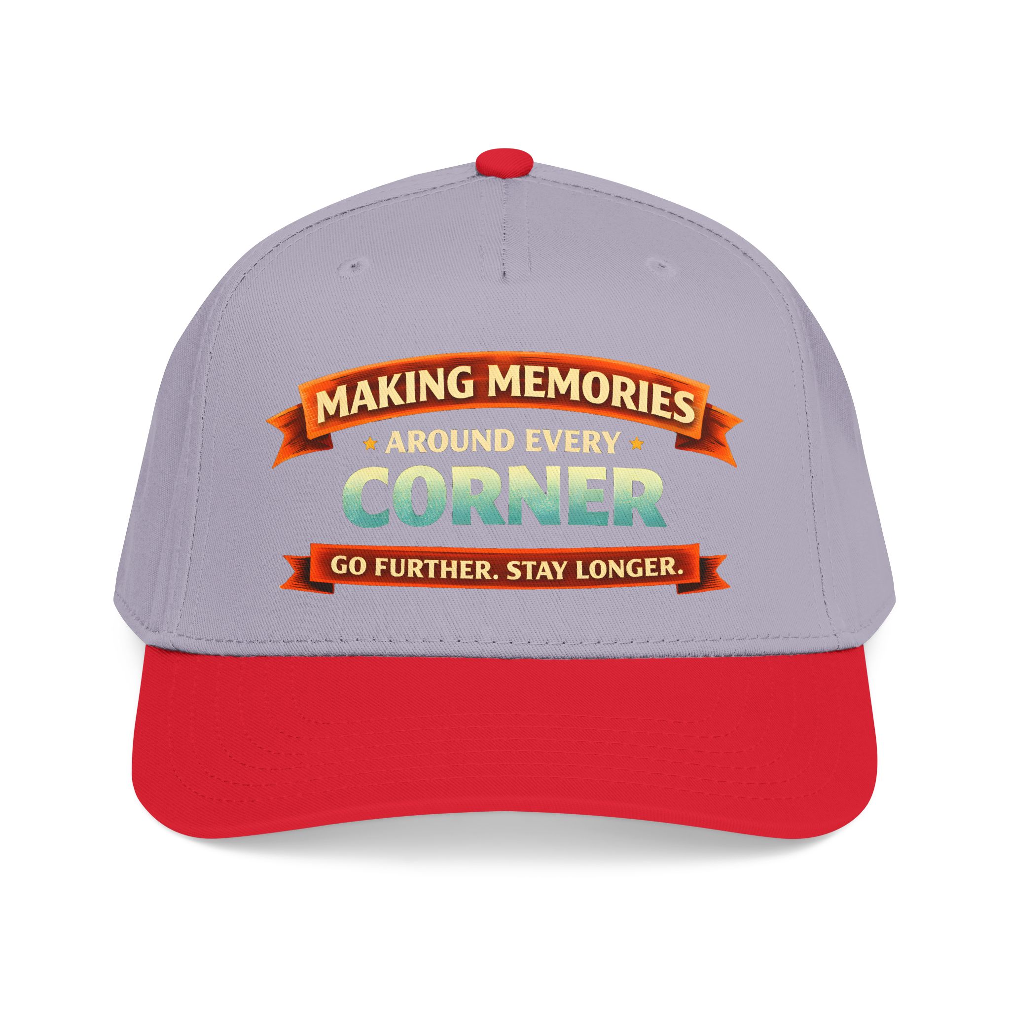 Baseball Cap - "Making Memories Around Every Corner" Design Scenic-Line