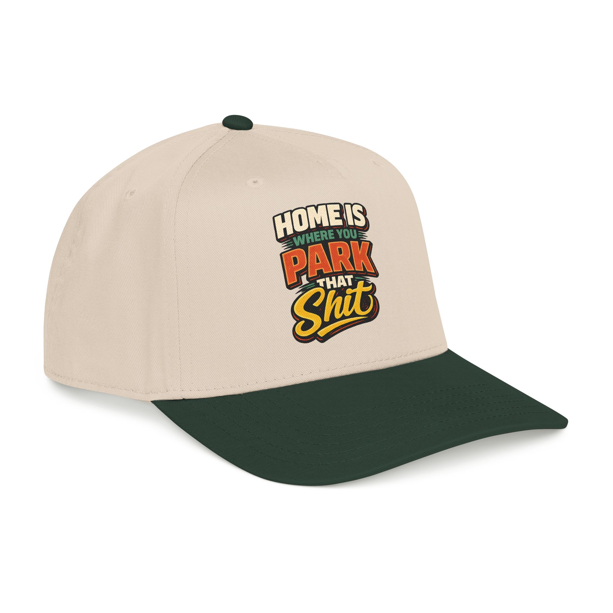 Baseball Cap - "Home Is Where You Park That Shit" Design F**K-Line