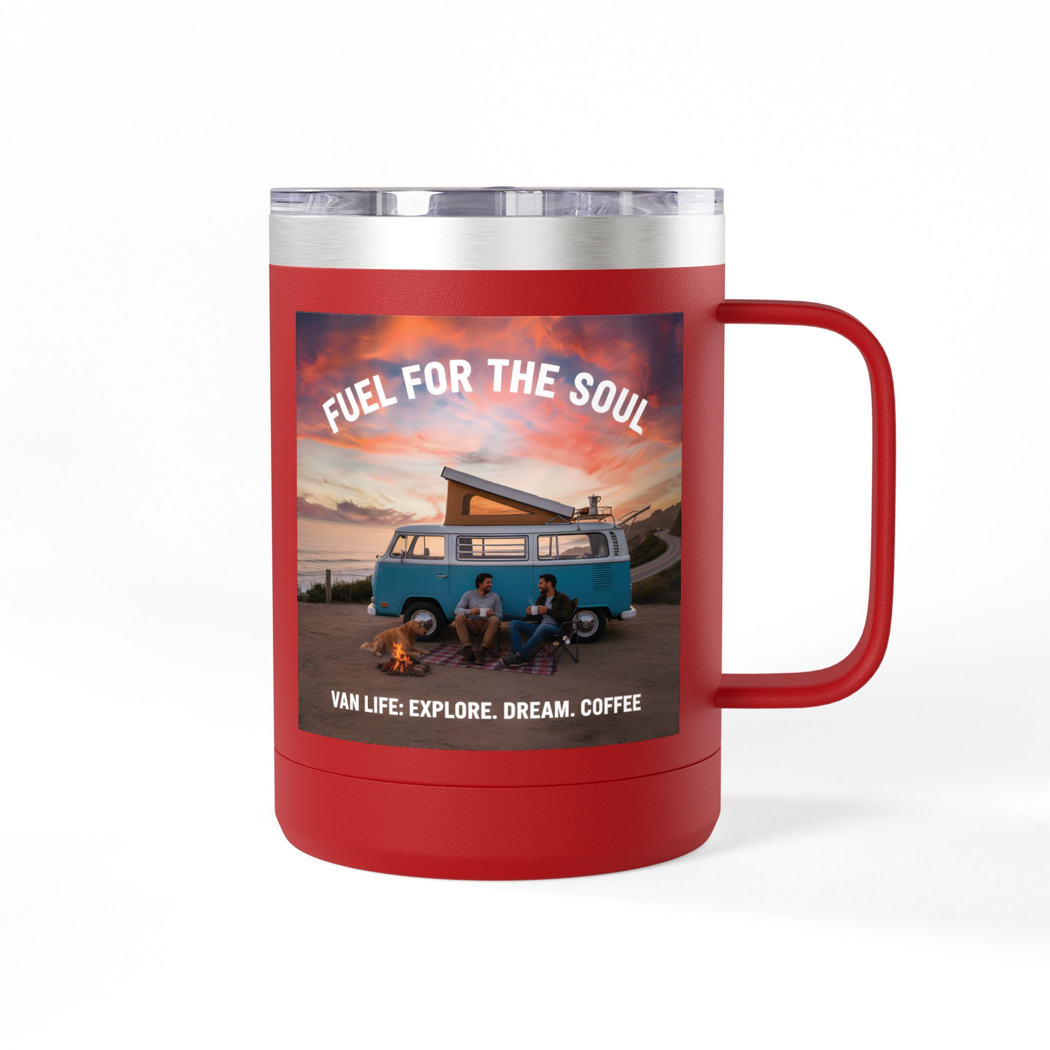 Coffee Mug Tumbler, 15oz — "Fuel for the Soul"