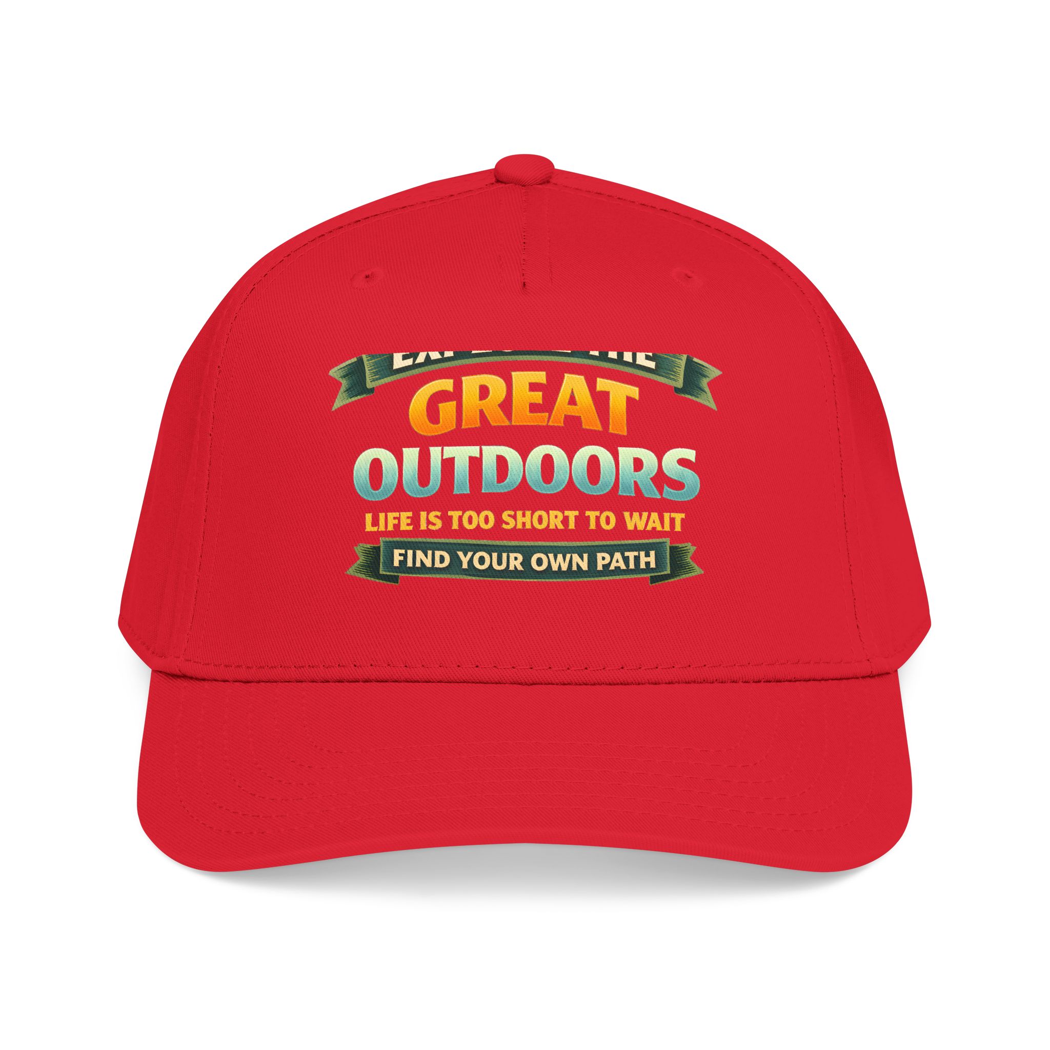 16132708720816293895_2048.jpeg Baseball Cap - "Explore The Great Outdoors" Design Scenic-Line