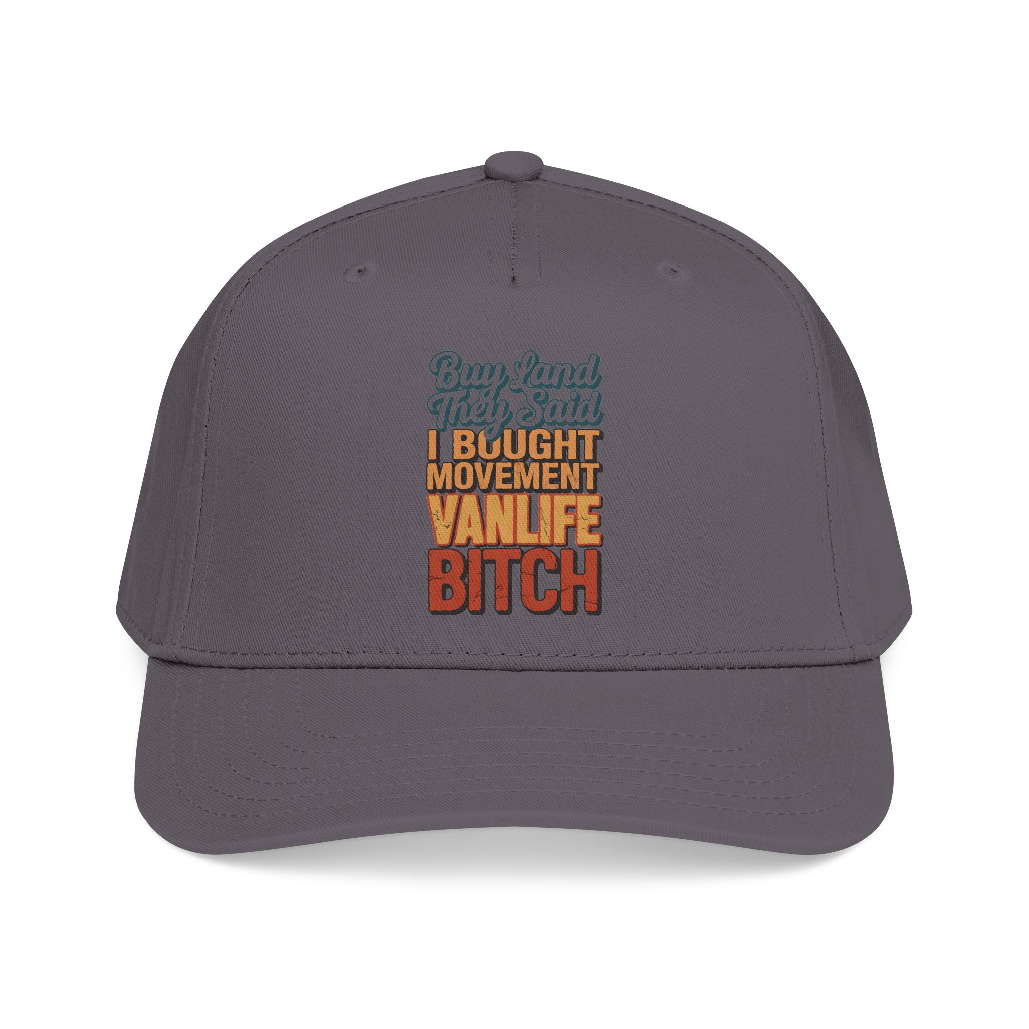 Baseball Cap - "Buy Land They Said" Design F**K-Line