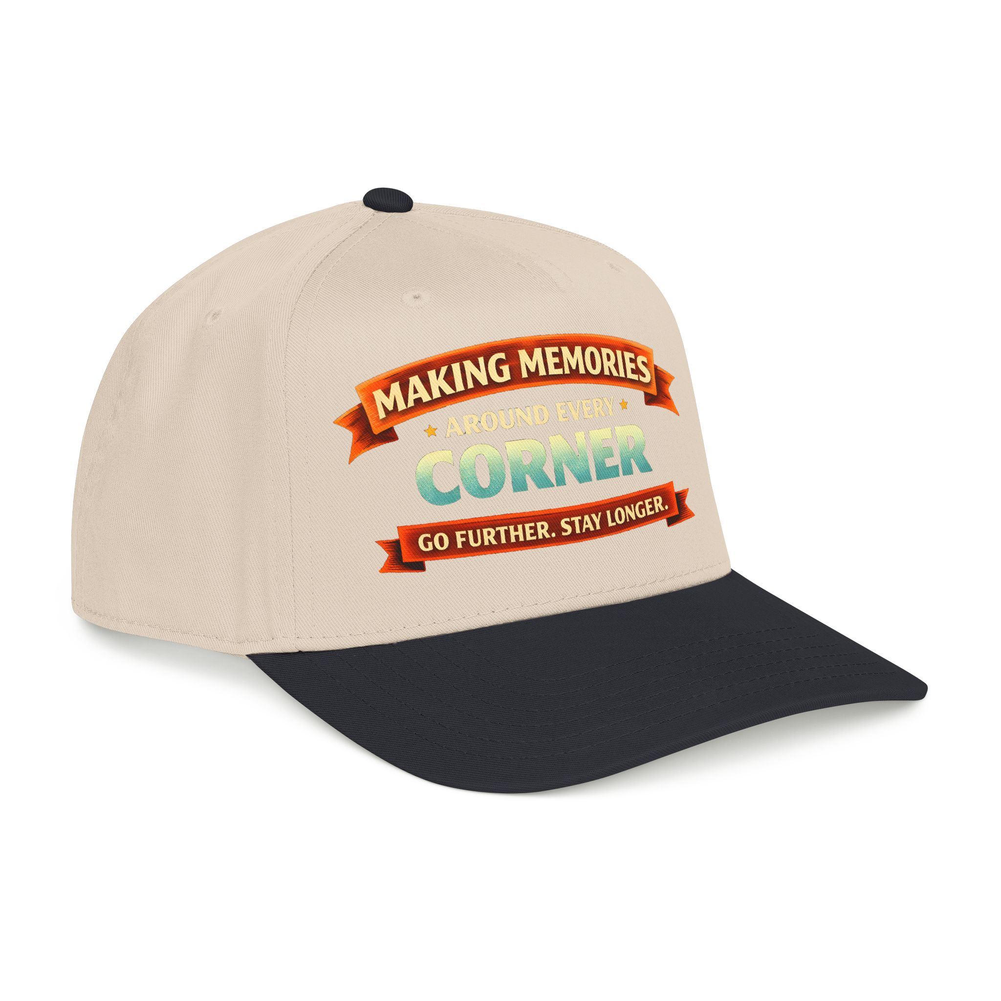 Baseball Cap - "Making Memories Around Every Corner" Design Scenic-Line