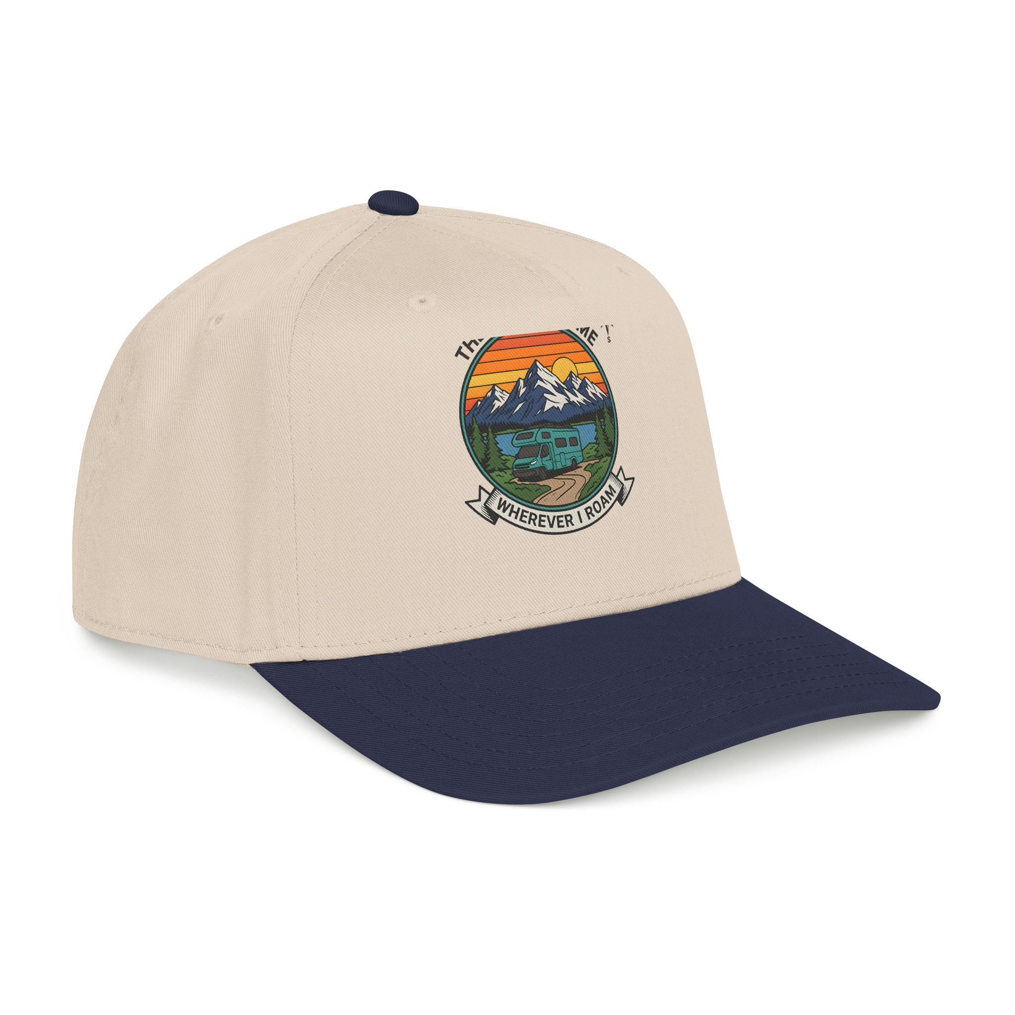 Baseball Cap — "The Road Is Home, Wherever I Roam"